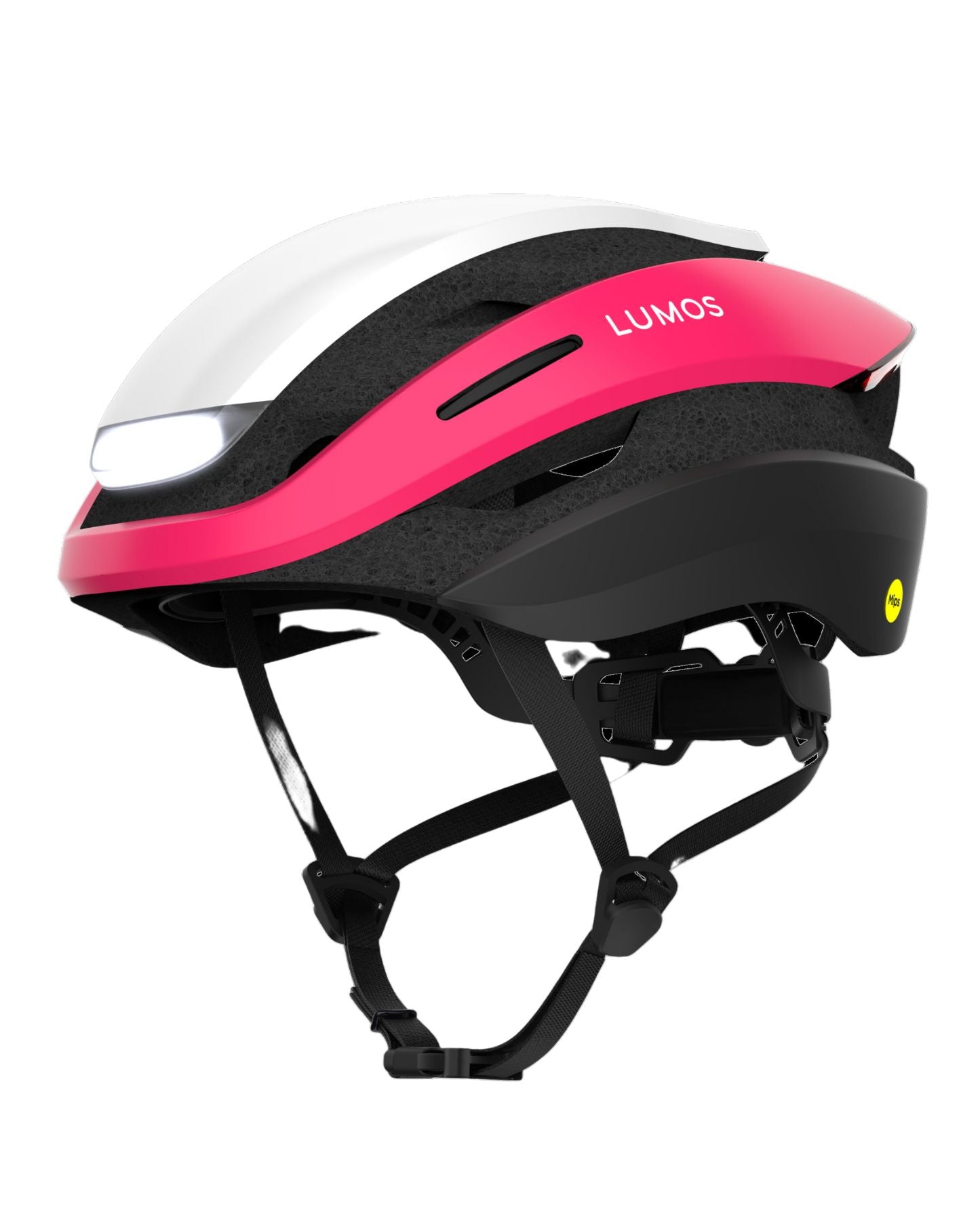 PINK LIGHT-UP BICYCLE HELMET LUMOS ULTRA MIPS