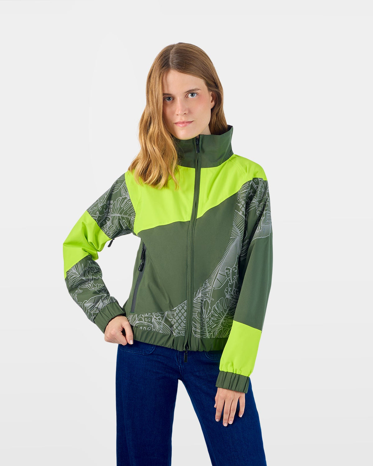 Blouson imperméable réversible Clasica