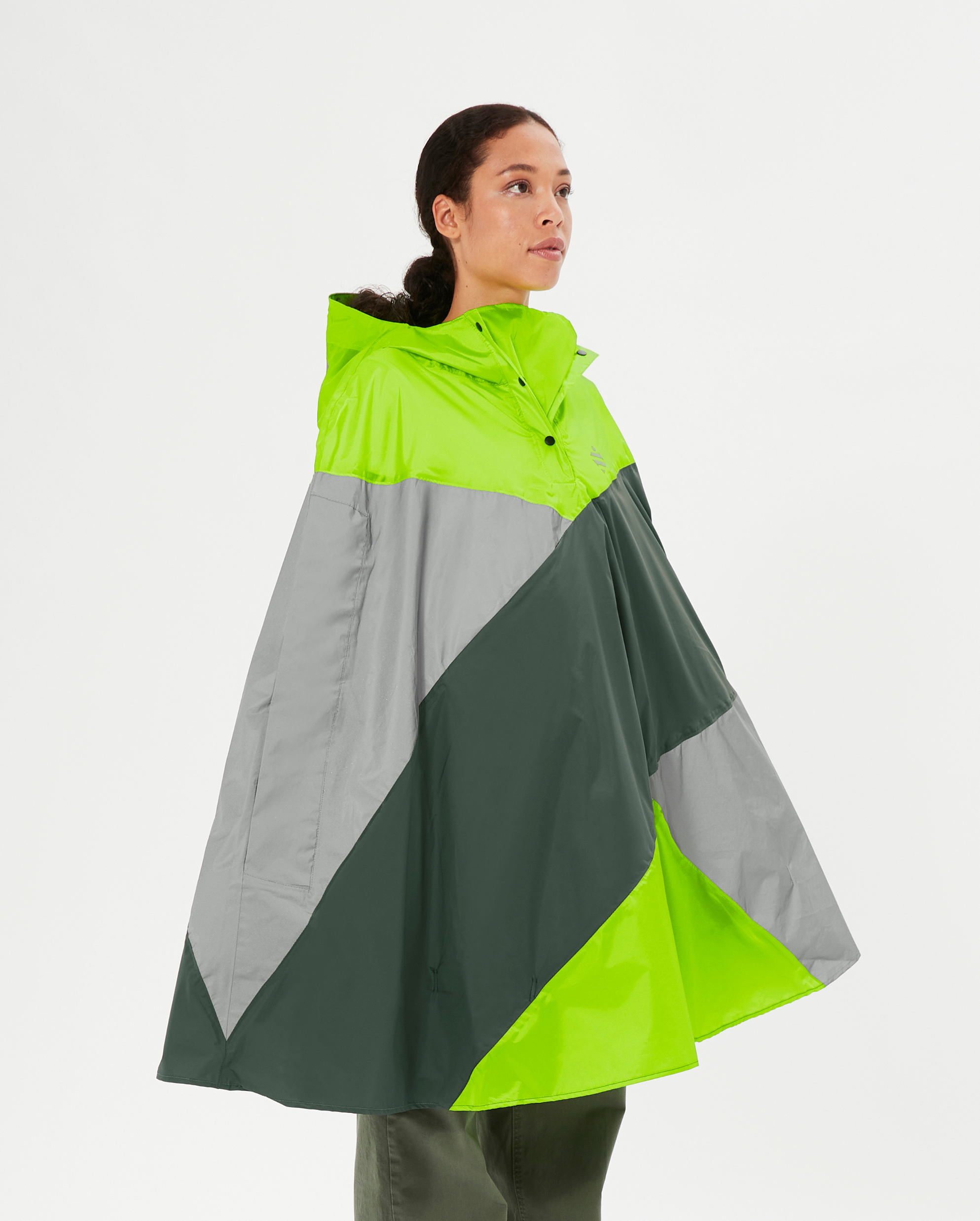 Cape de pluie imperméable, fluorescente compacte VUELTA