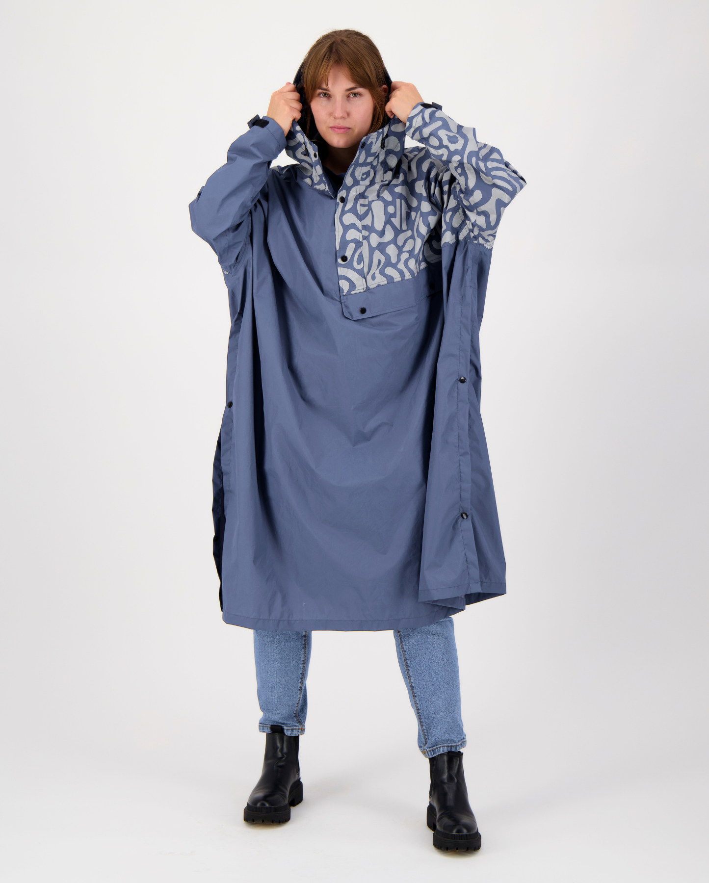 OMABETA imperméable complet pour vélo Poncho de pluie pour Scooter électrique, imperméable OMABETA imperméable complet pour vélo Poncho de pluie pour Scooter électrique, imperméable