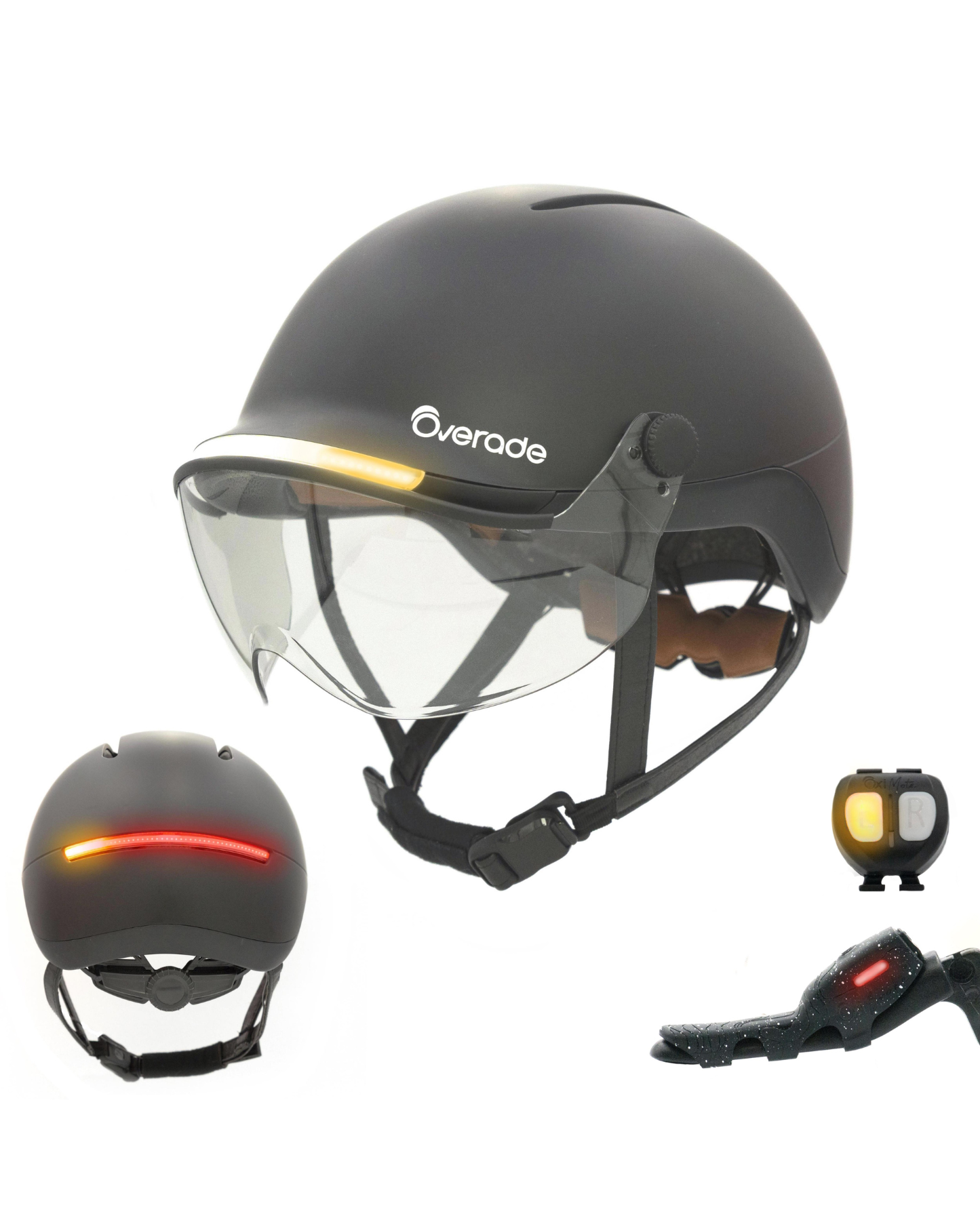 OVERADE LIFE LIGHT-UP BIKE HELMET