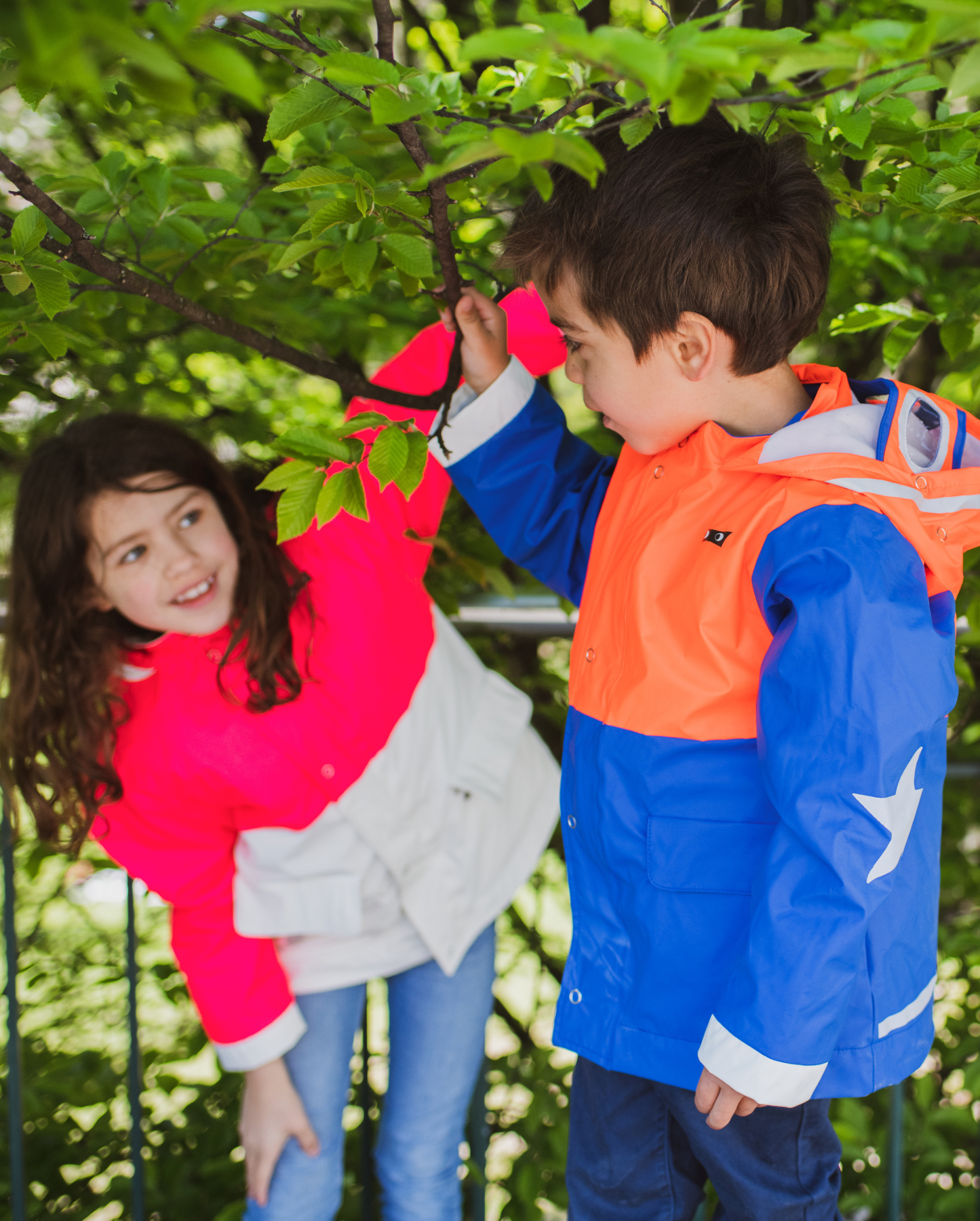 MOON HIGH VISIBILITY RAINCOAT OSCAR &amp; SACHA