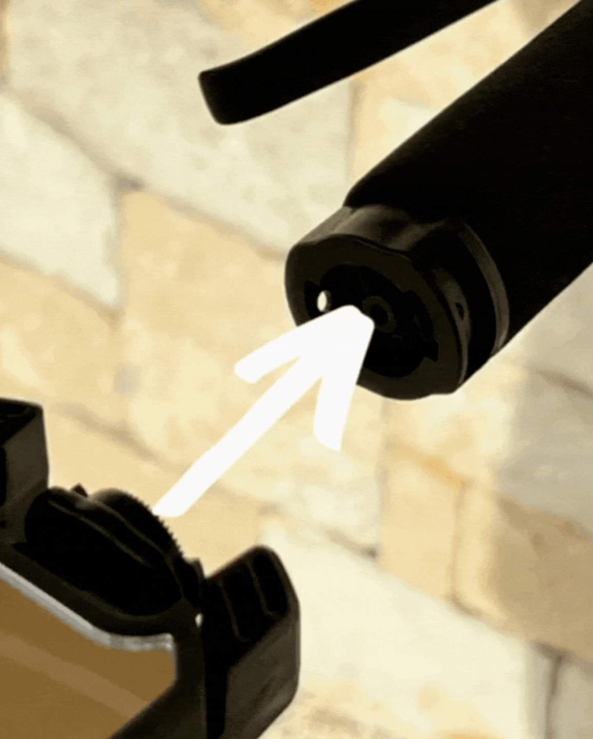 RÉTROVISEUR-CLIGNOTANT VÉLO QLÏR