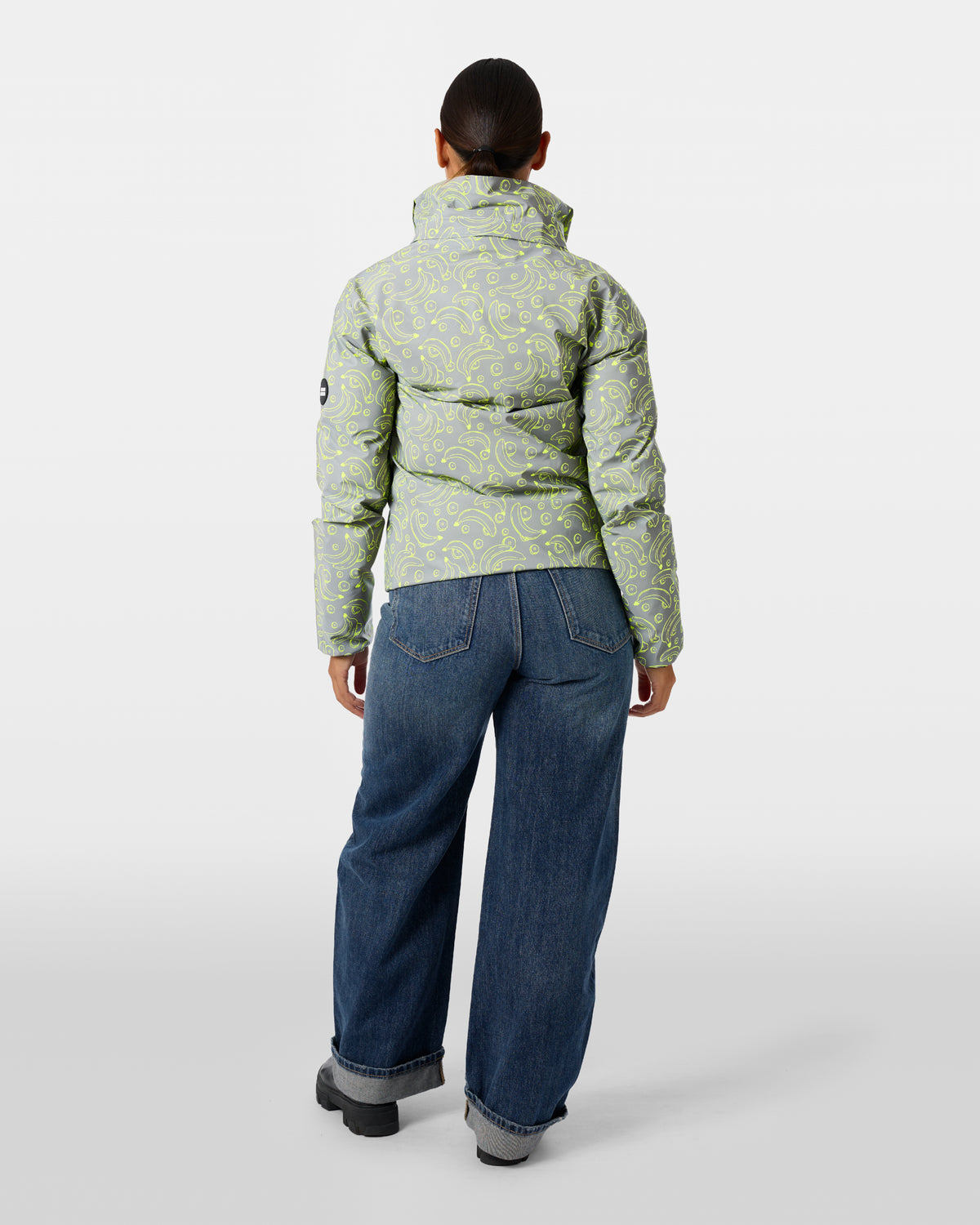 Aura Banana Reversible Puffer Jacket