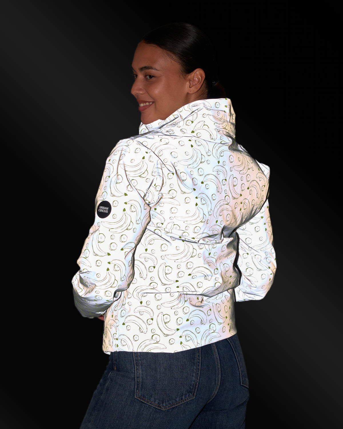 Aura Banana Reversible Puffer Jacket