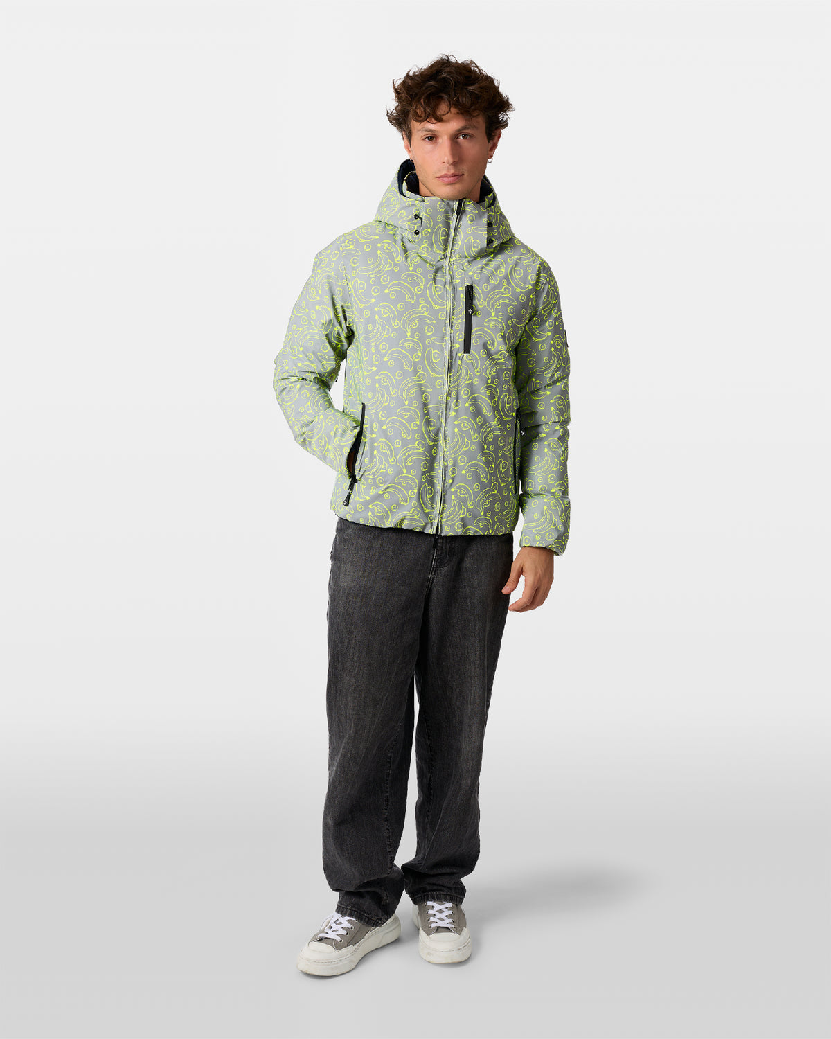 Aura Banana Reversible Puffer Jacket