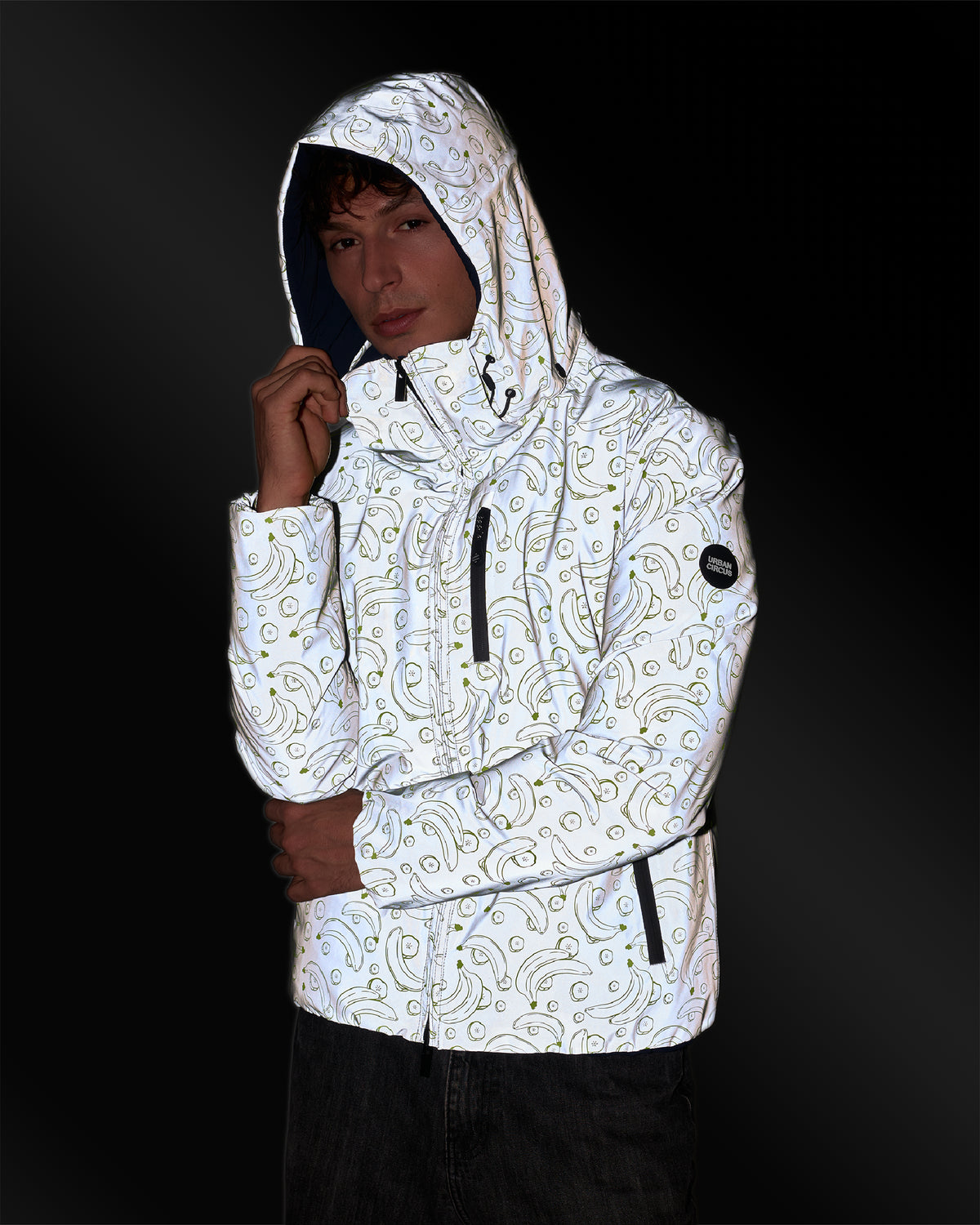 Aura Banana Reversible Puffer Jacket