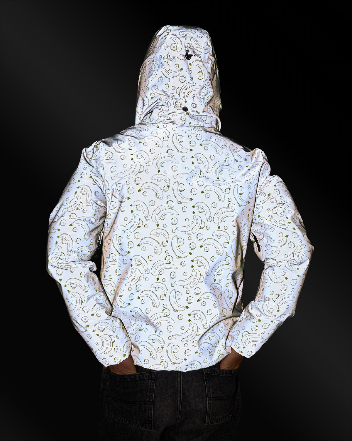 Aura Banana Reversible Puffer Jacket