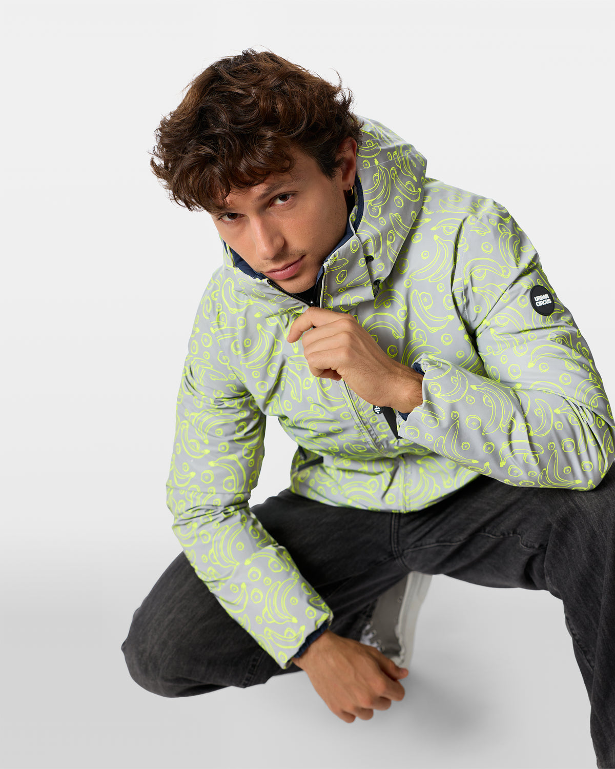 Aura Banana Reversible Puffer Jacket
