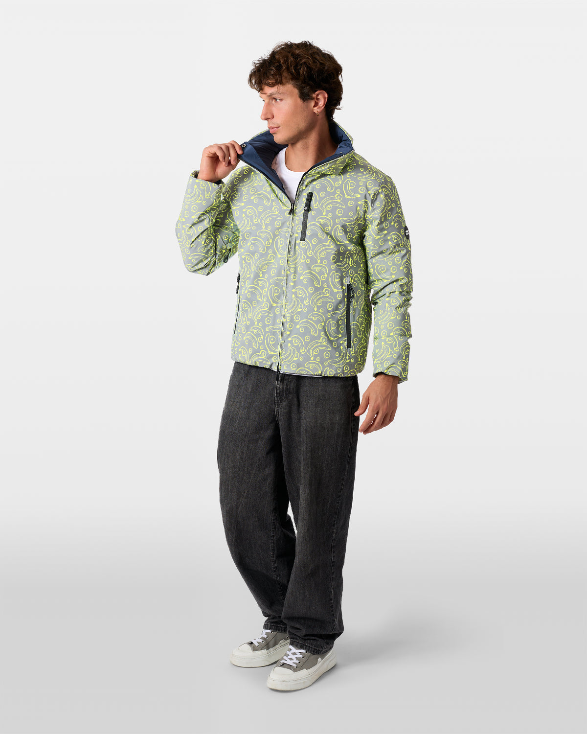 Aura Banana Reversible Puffer Jacket