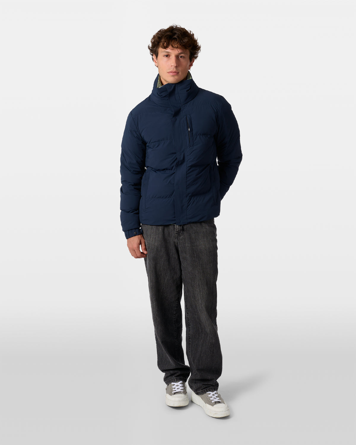 Aura Banana Reversible Puffer Jacket