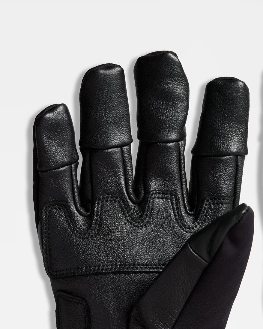 gants hiver vélo chauds cuir polaire doigts tactiles