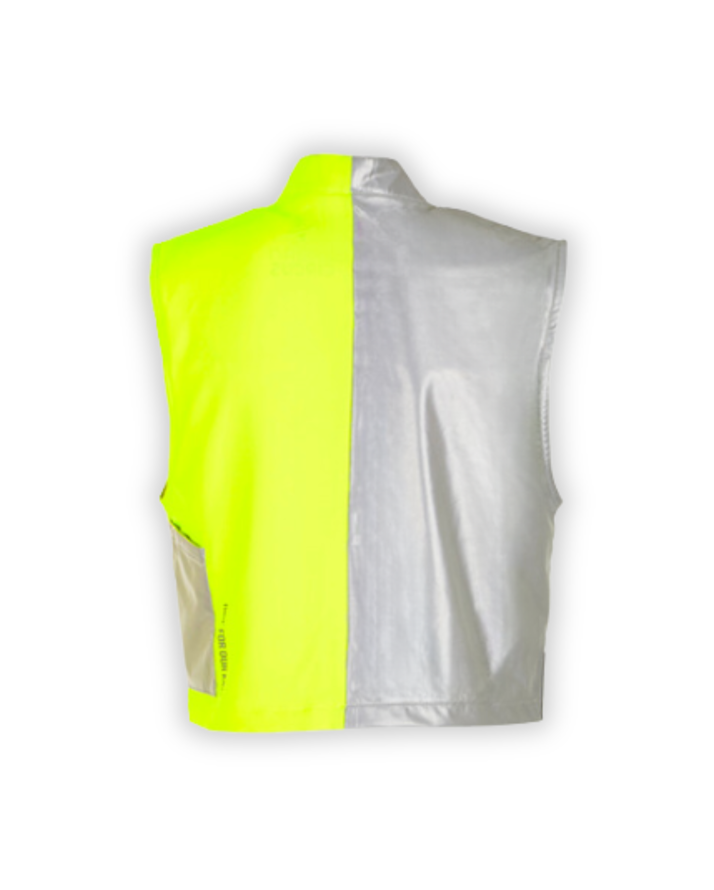 GILET HAUTE VISIBILITÉ CROP TOP