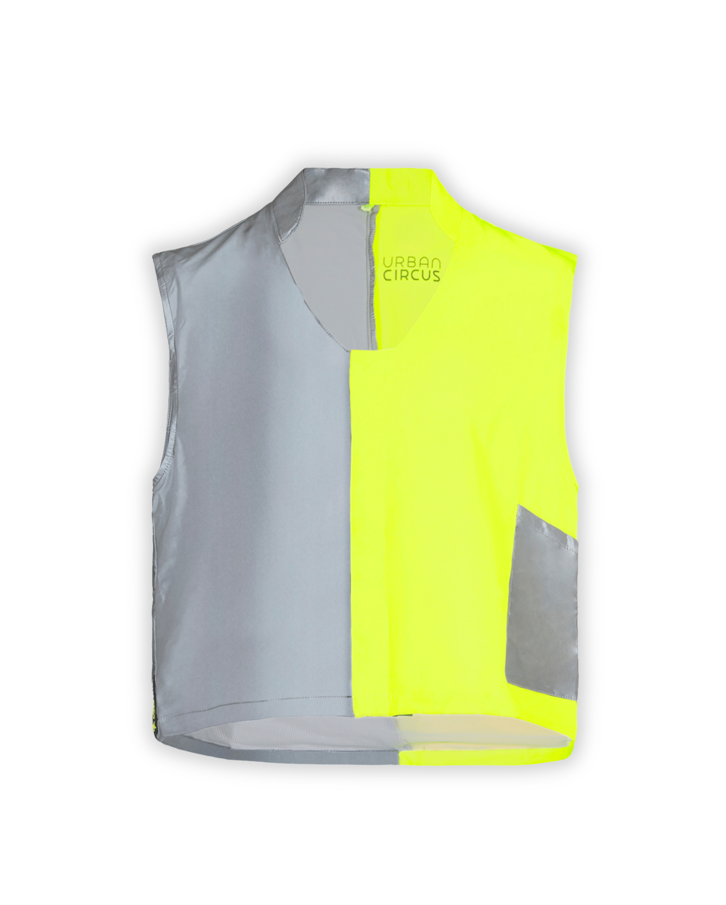 GILET HAUTE VISIBILITE CROP TOP