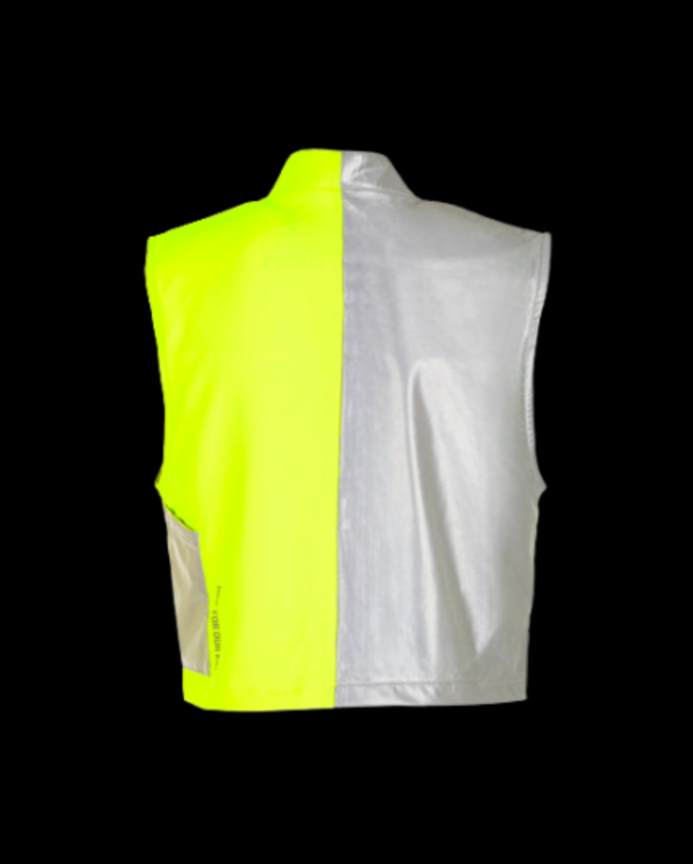 GILET HAUTE VISIBILITÉ CROP TOP