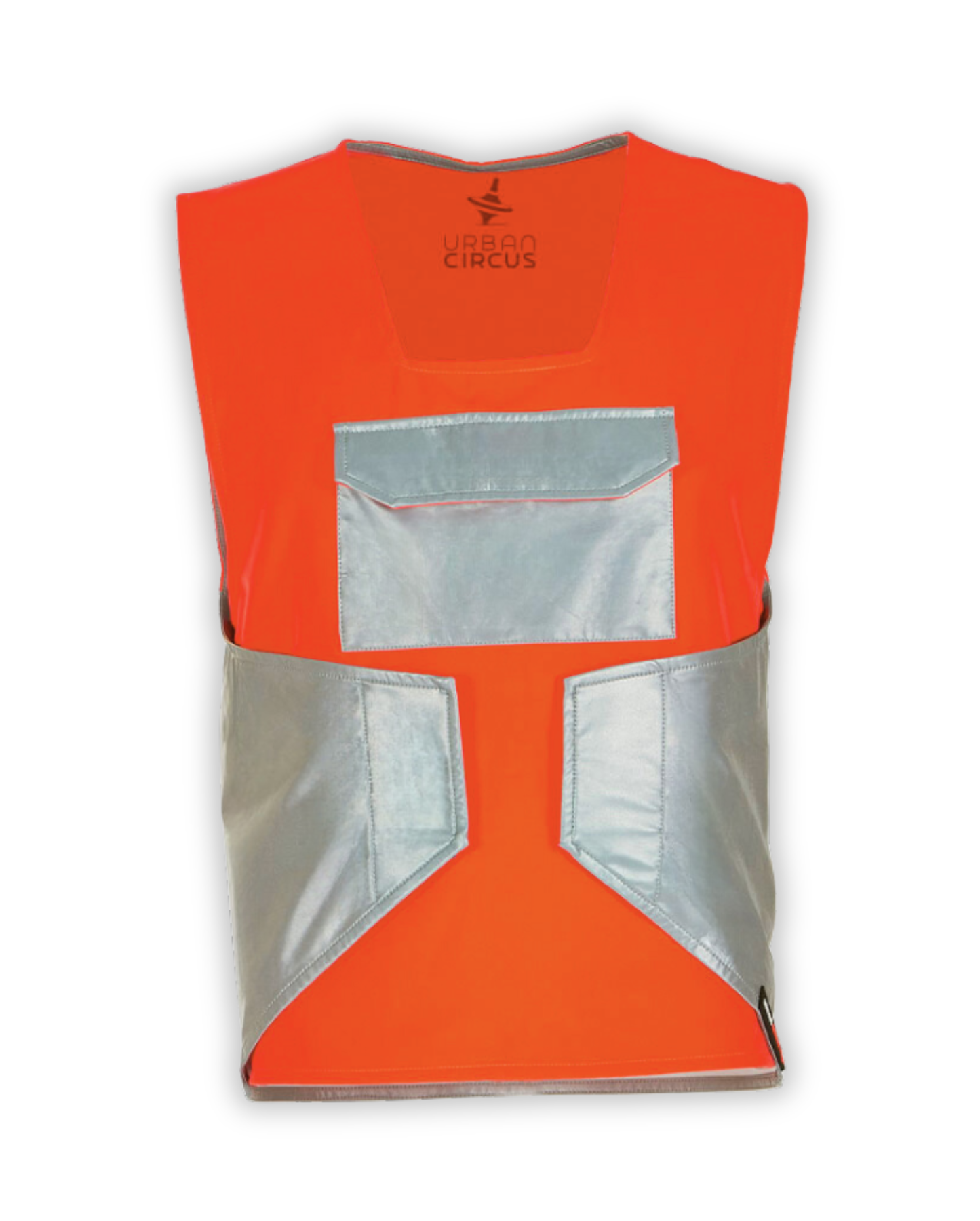 Gilet orange velo best sale