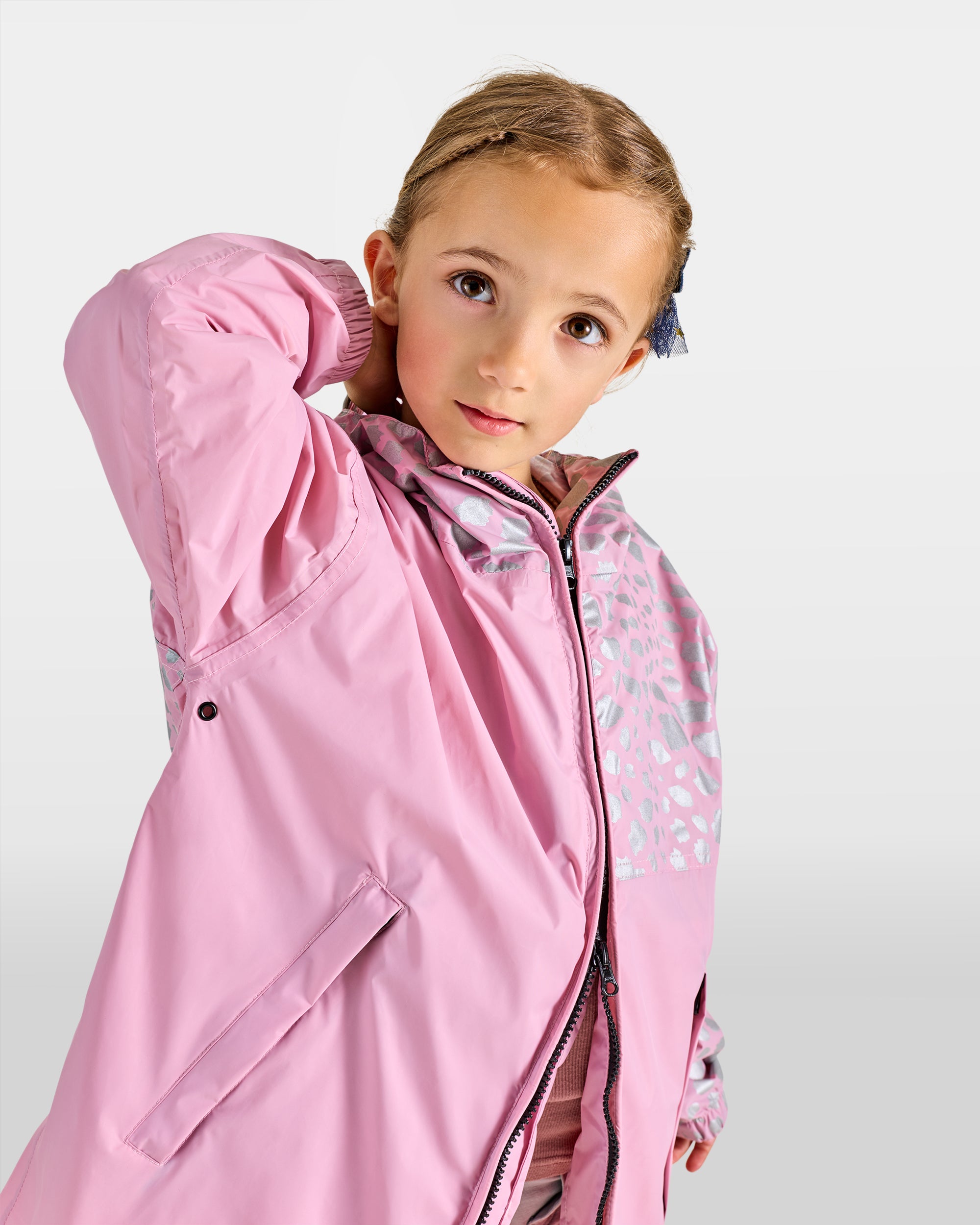 Regenponcho mit Reißverschluss Francigena für Kinder