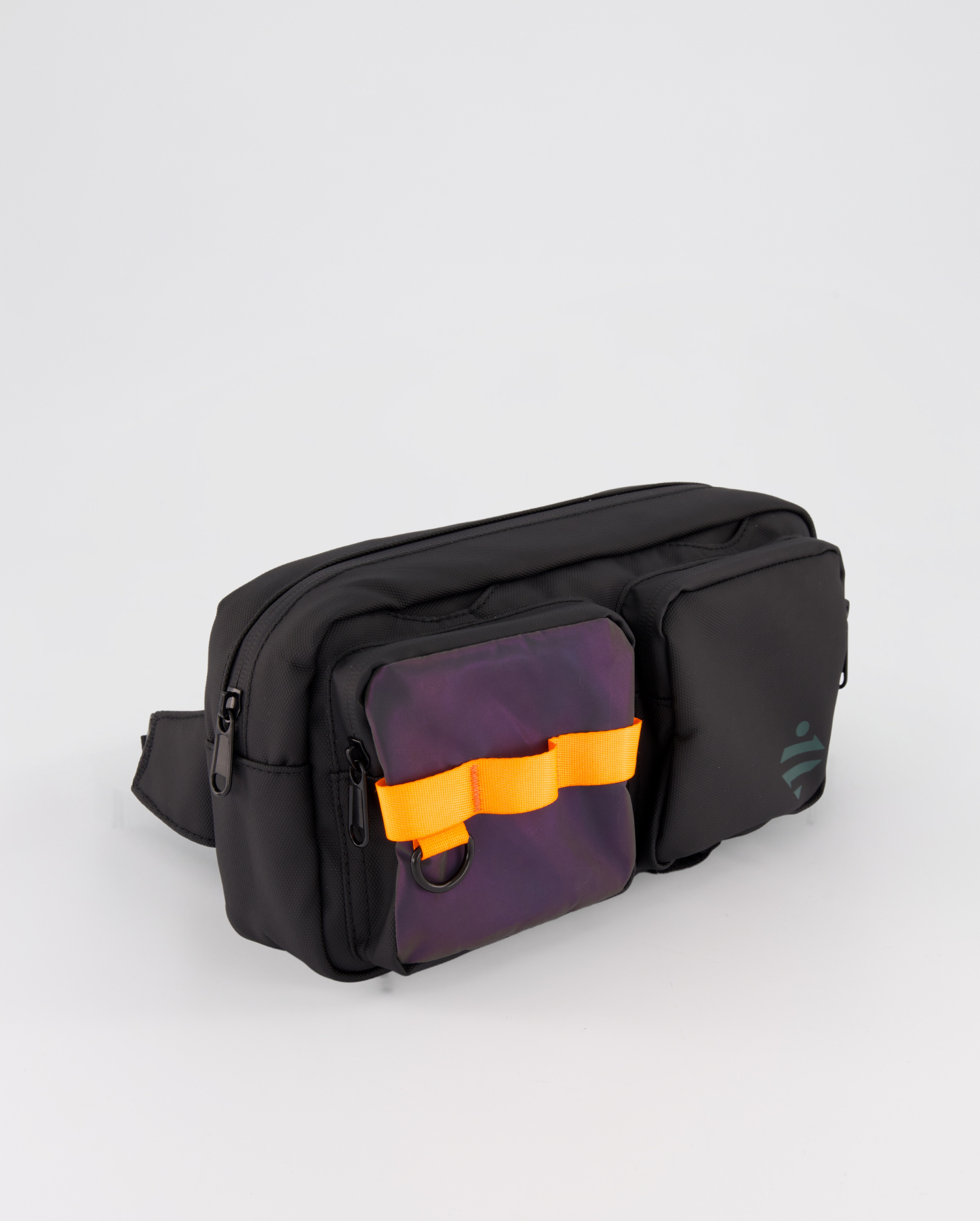 pochette banane polyvalente sacoche vélo imperméable noire