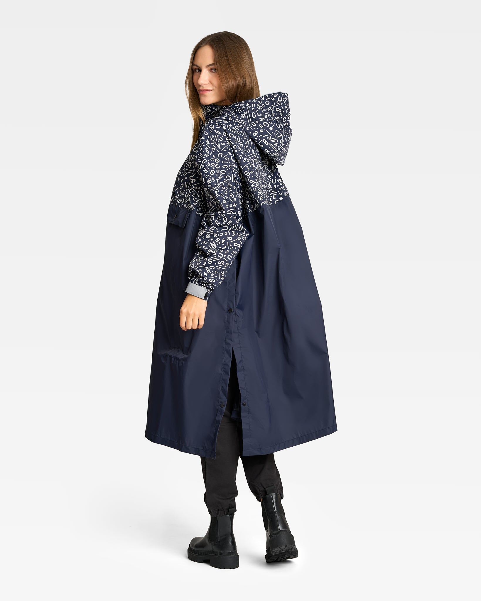 PONCHO DE PLUIE RÉFLÉCHISSANT ROMEA