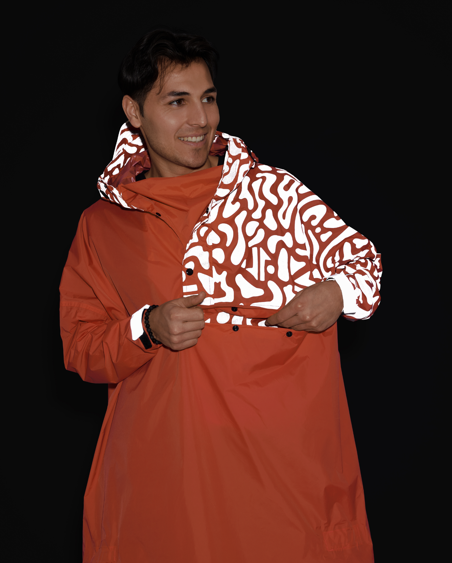 PONCHO DE PLUIE RÉFLÉCHISSANT ROMEA