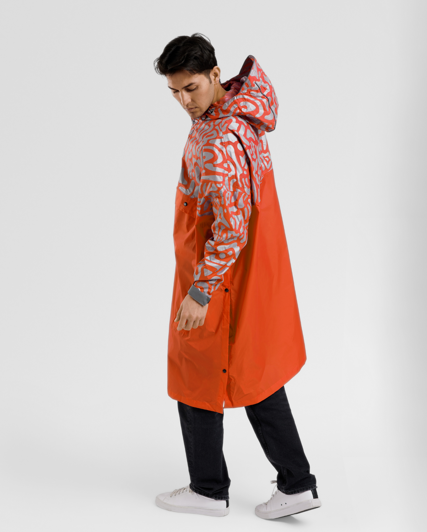 PONCHO DE PLUIE RÉFLÉCHISSANT ROMEA