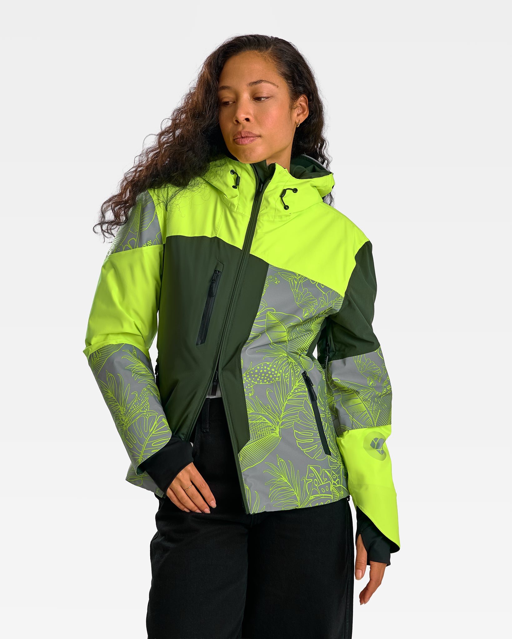 VESTE VISIBLE & RÉVERSIBLE REPOP HIVER MOTIF