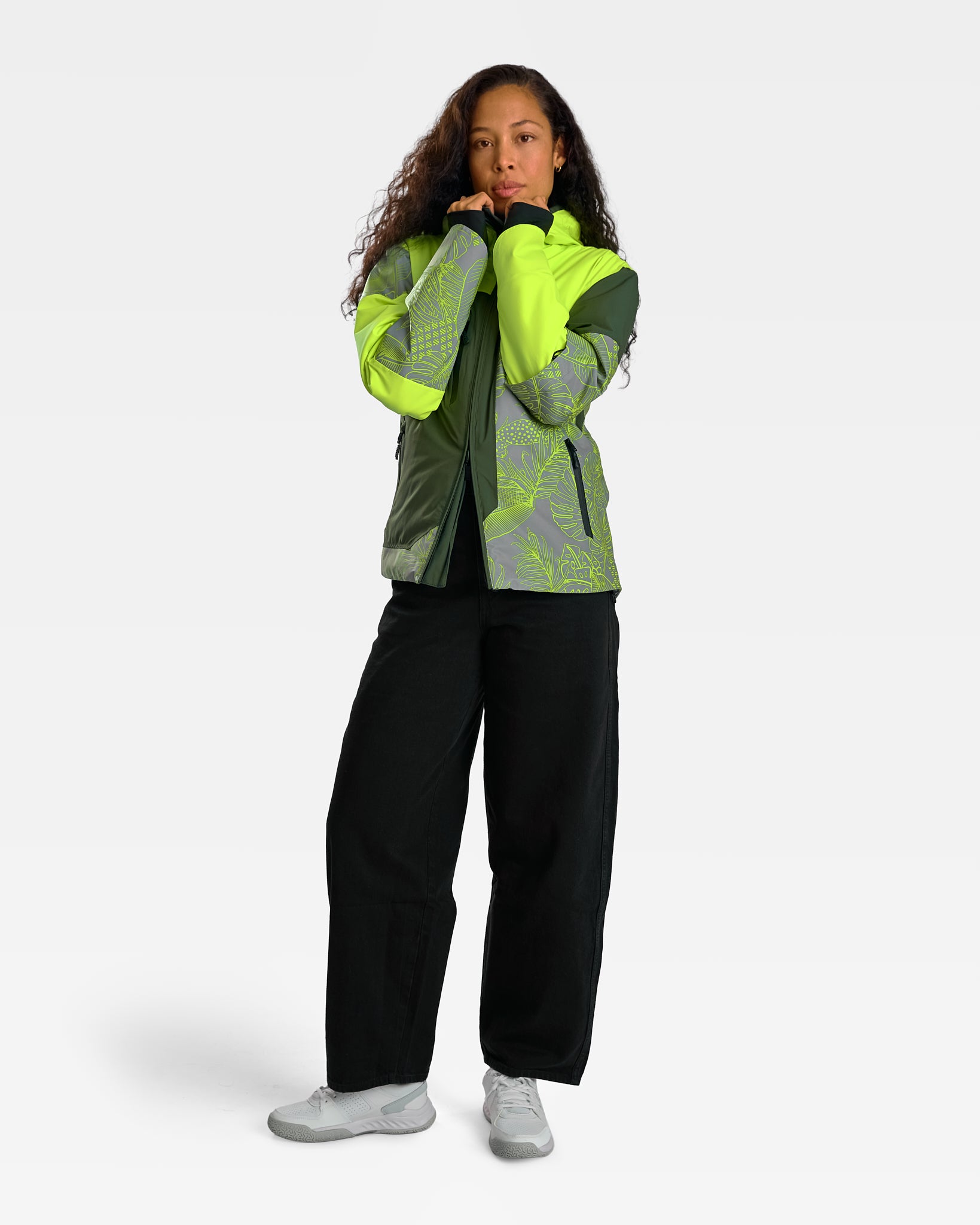 VESTE VISIBLE & RÉVERSIBLE REPOP HIVER MOTIF
