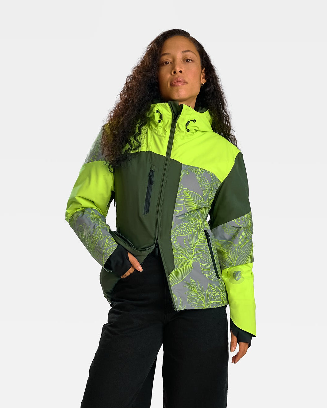 manteau hiver vélo veste REPOP visible fluo imperméable et respirante