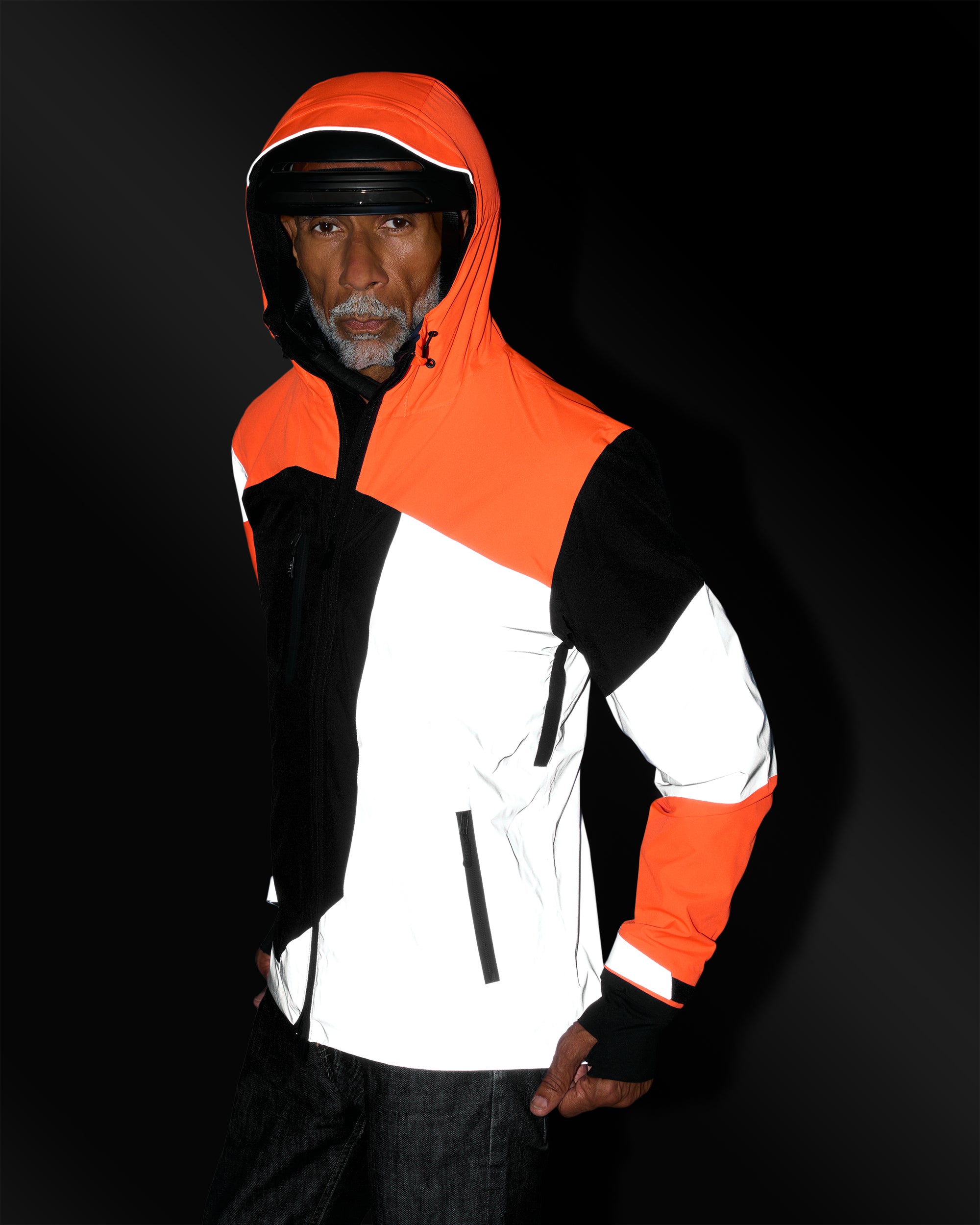 Veste réfléchissante & réversible REPOP