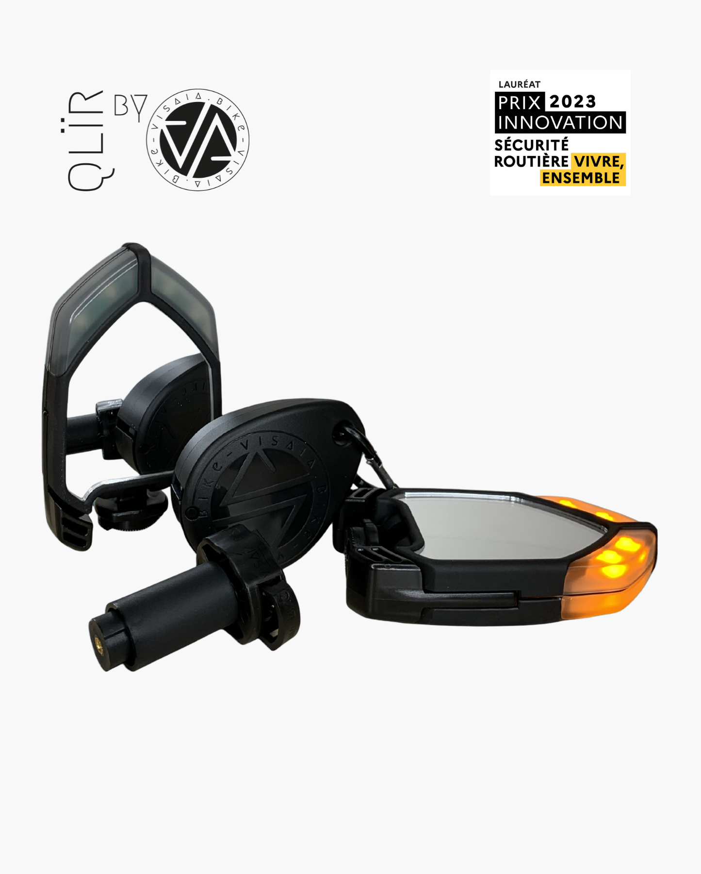 Kit Rétroviseur- Clignotants pour vélo - Duret - Geliano