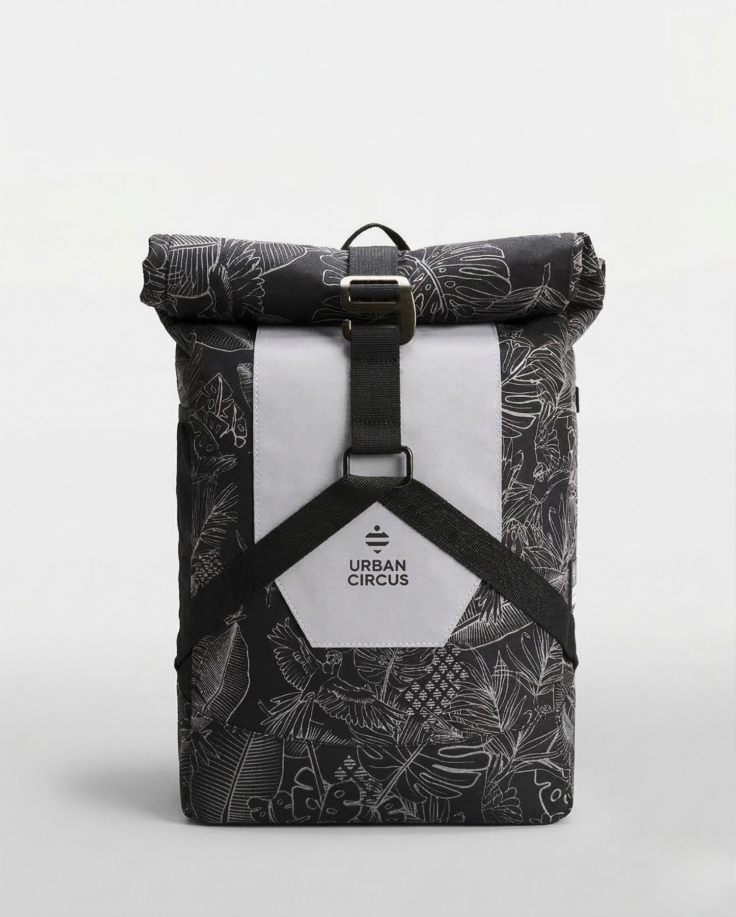 Small waterproof urban backpack | Design with reflective patterns
