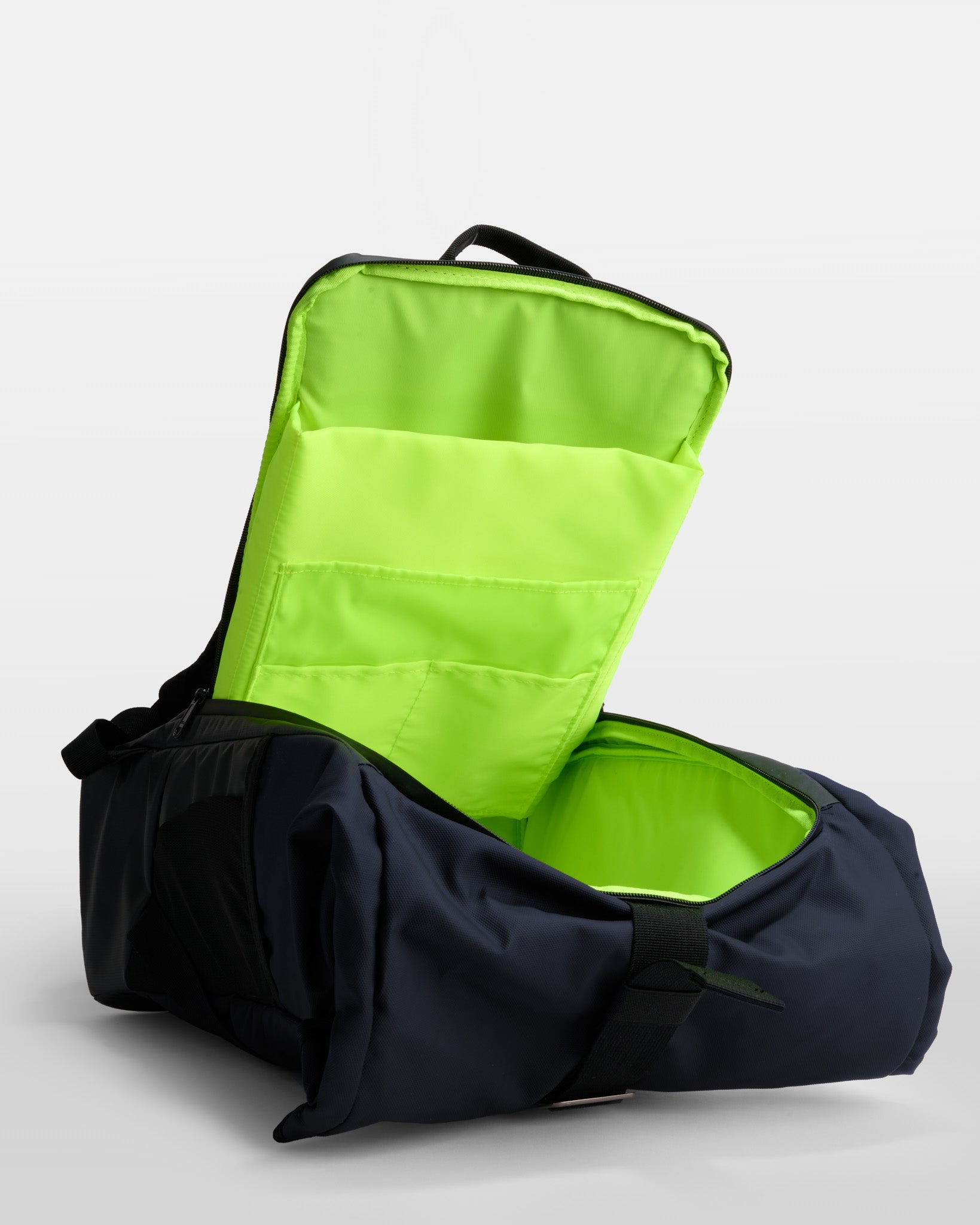 sac à dos vélo ville bleu marine noir poche ordinateur imperméable rolltop