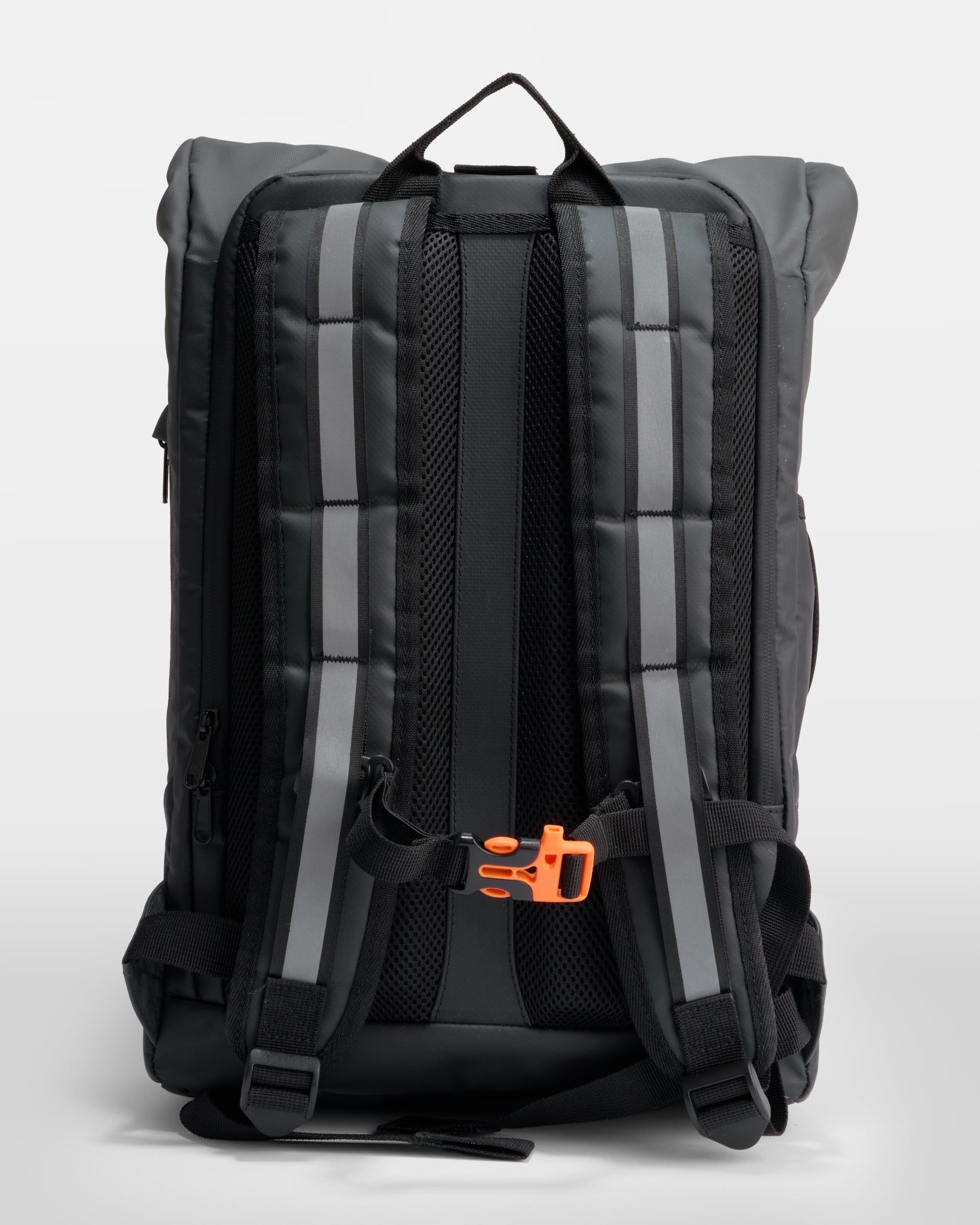 sac vélo urbain gris noir sifflet bretelles réfléchissantes