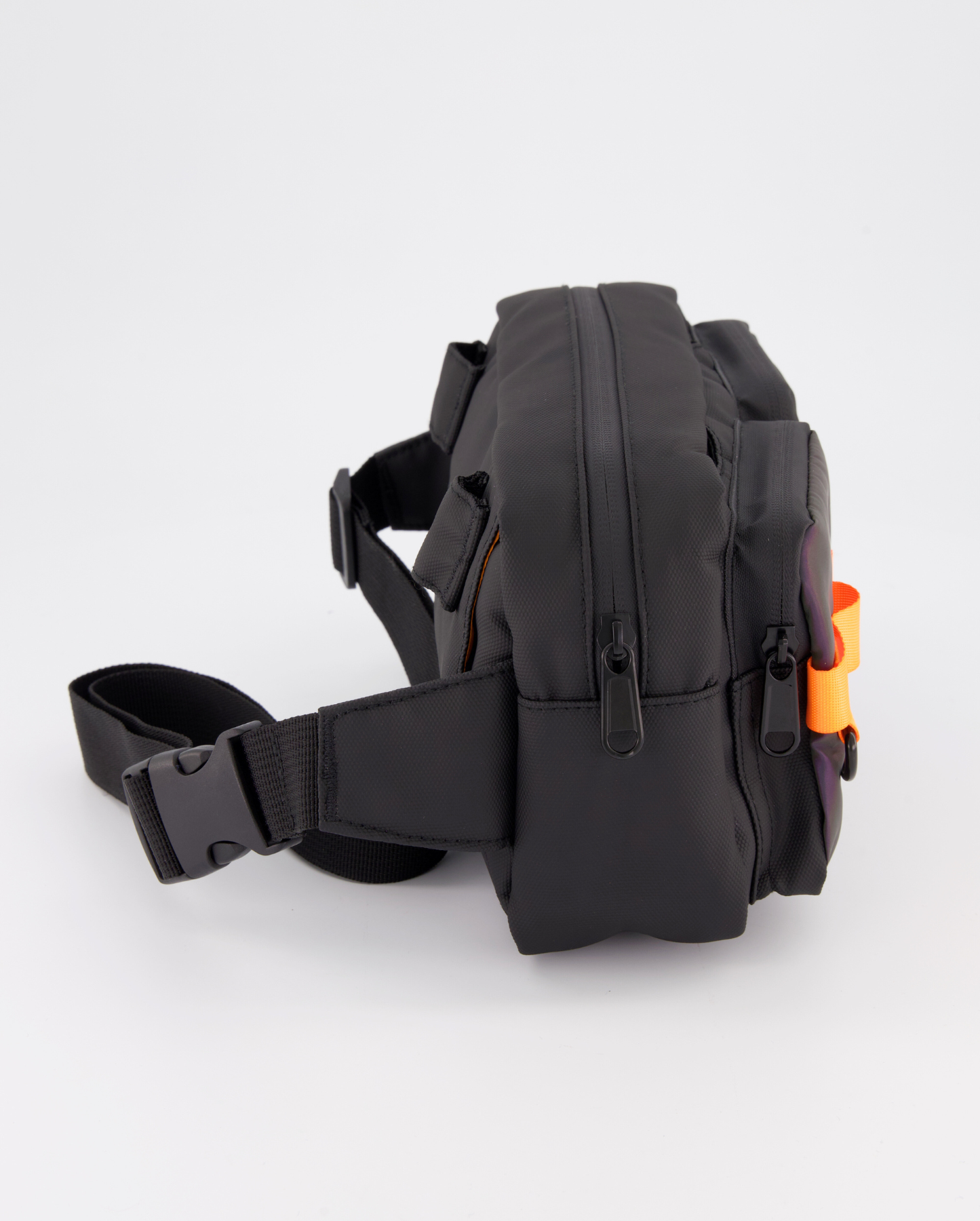 grande banane ceinture rétractable polyvalente sacoche vélo noire