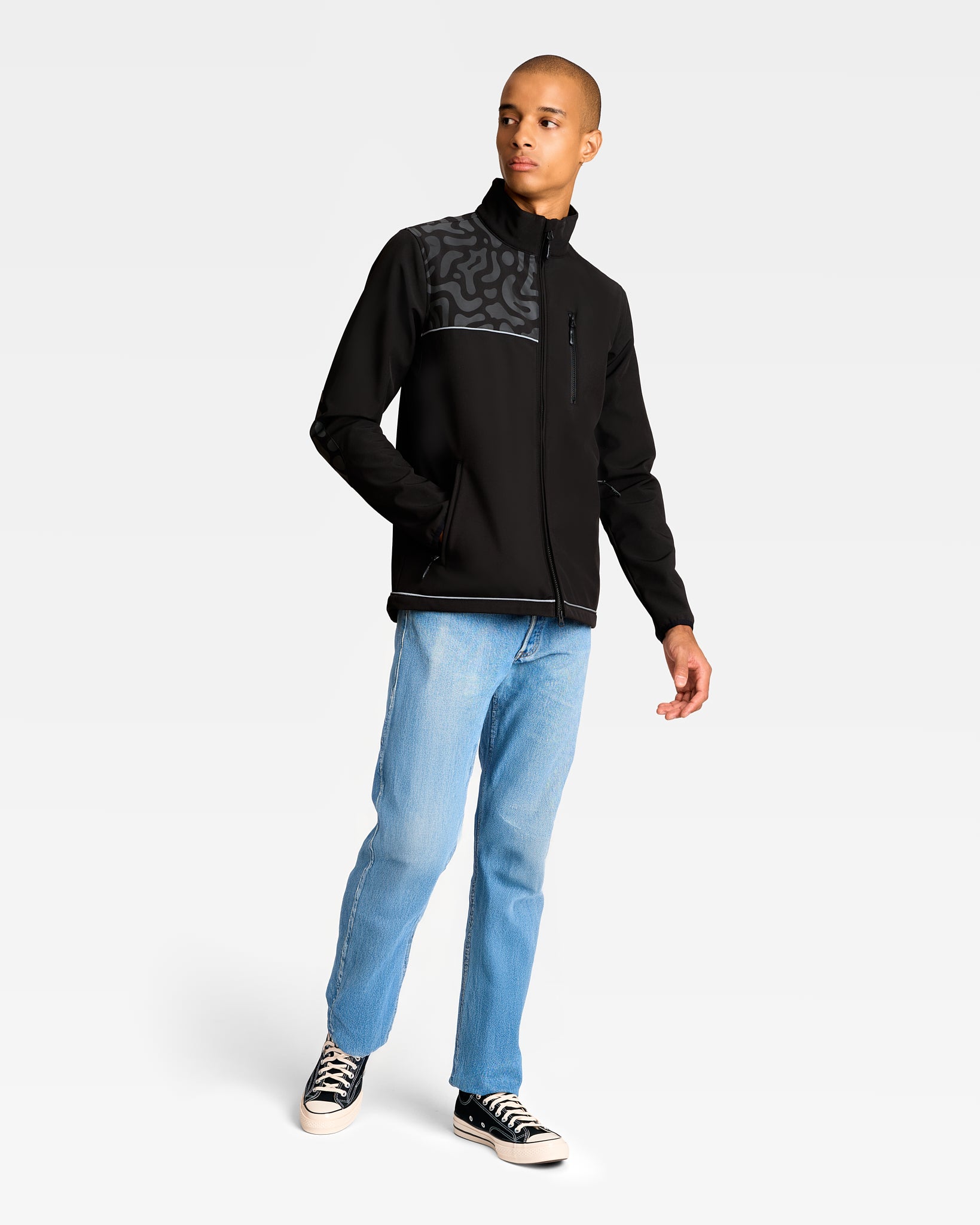 ORSO TECHNICAL FLEECE SOFTSHELL JACKET