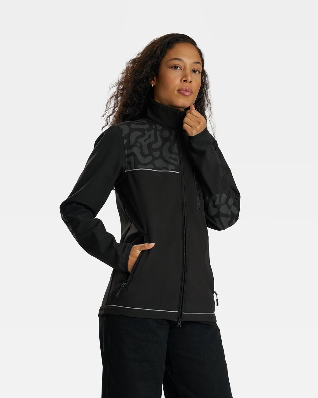 ORSO TECHNISCHE FLEECE-SOFTSHELLJACKE