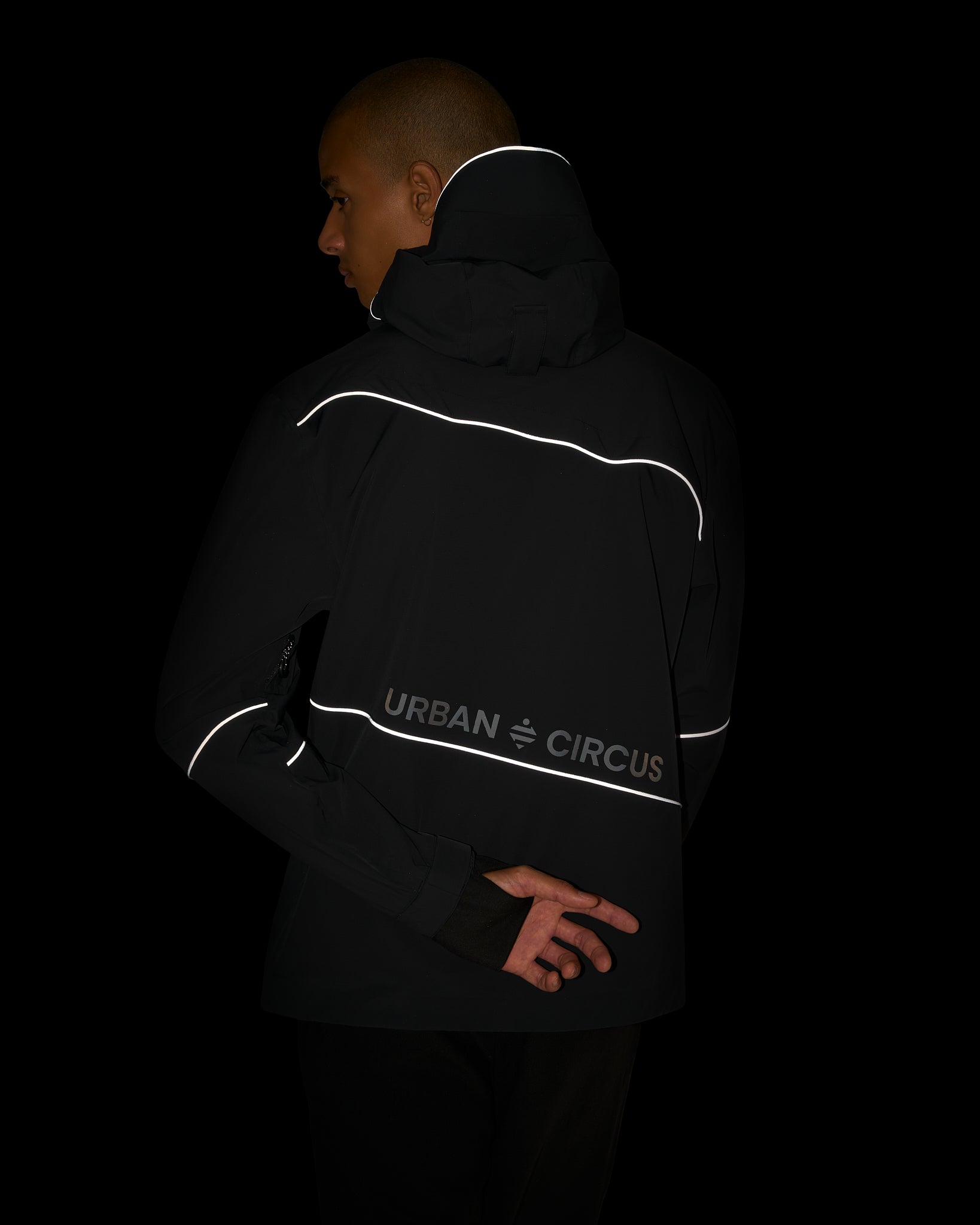 Veste pour le sport et vélo détails réfléchissants nuit