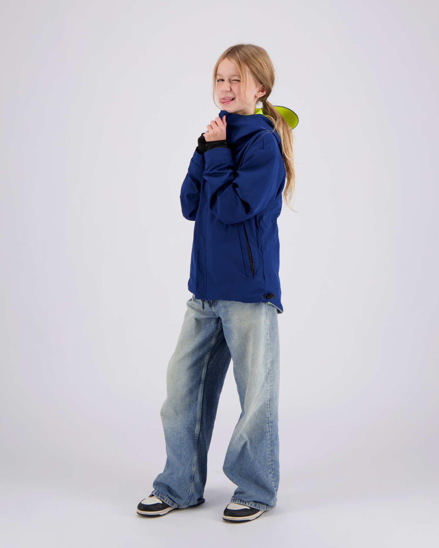 VESTE RÉFLÉCHISSANTE & RÉVERSIBLE REPOP MOTIF ENFANT