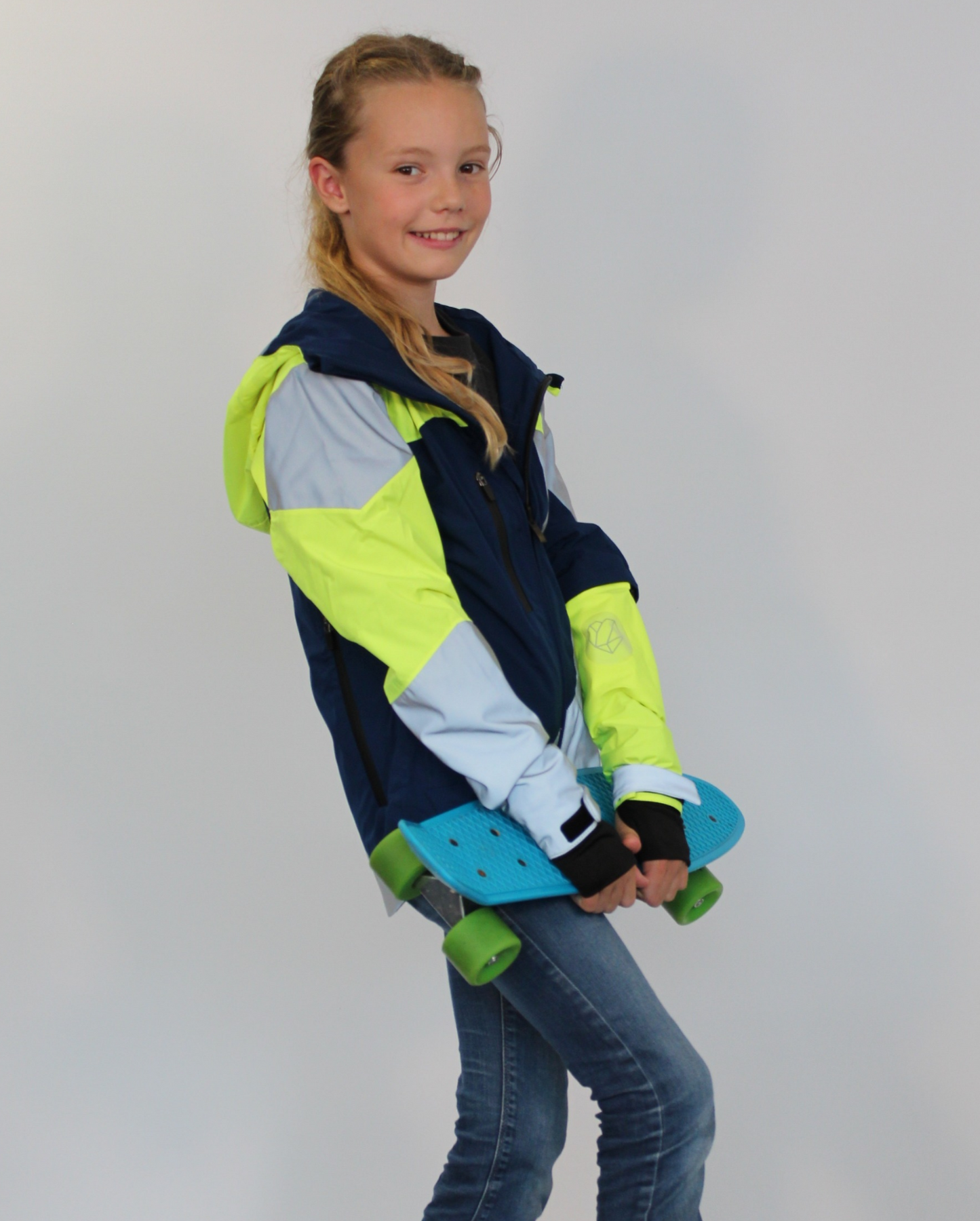 veste sécurité enfant jaune fluo réfléchissante