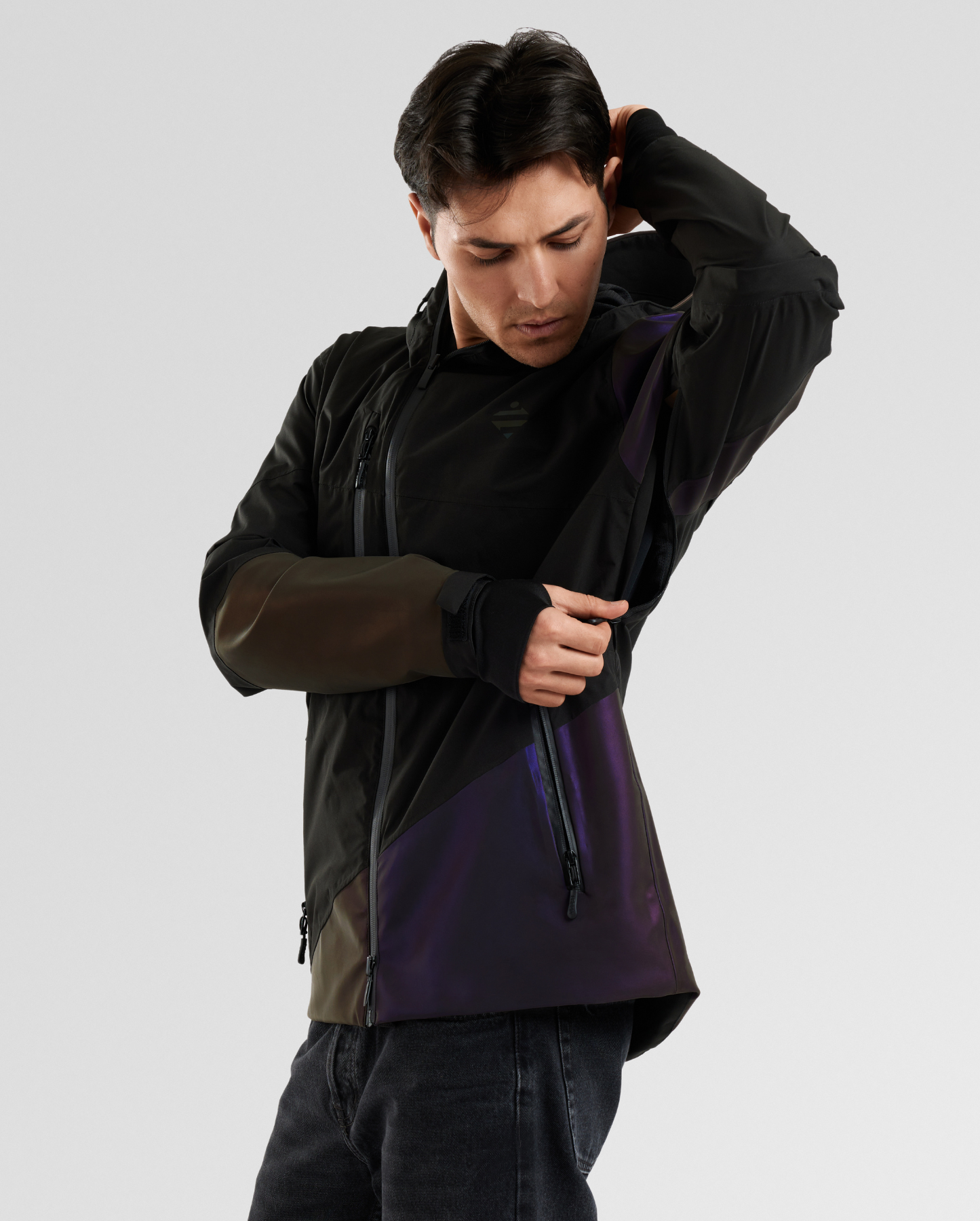 VESTE RÉFLÉCHISSANTE IMPERMÉABLE RAINBOW