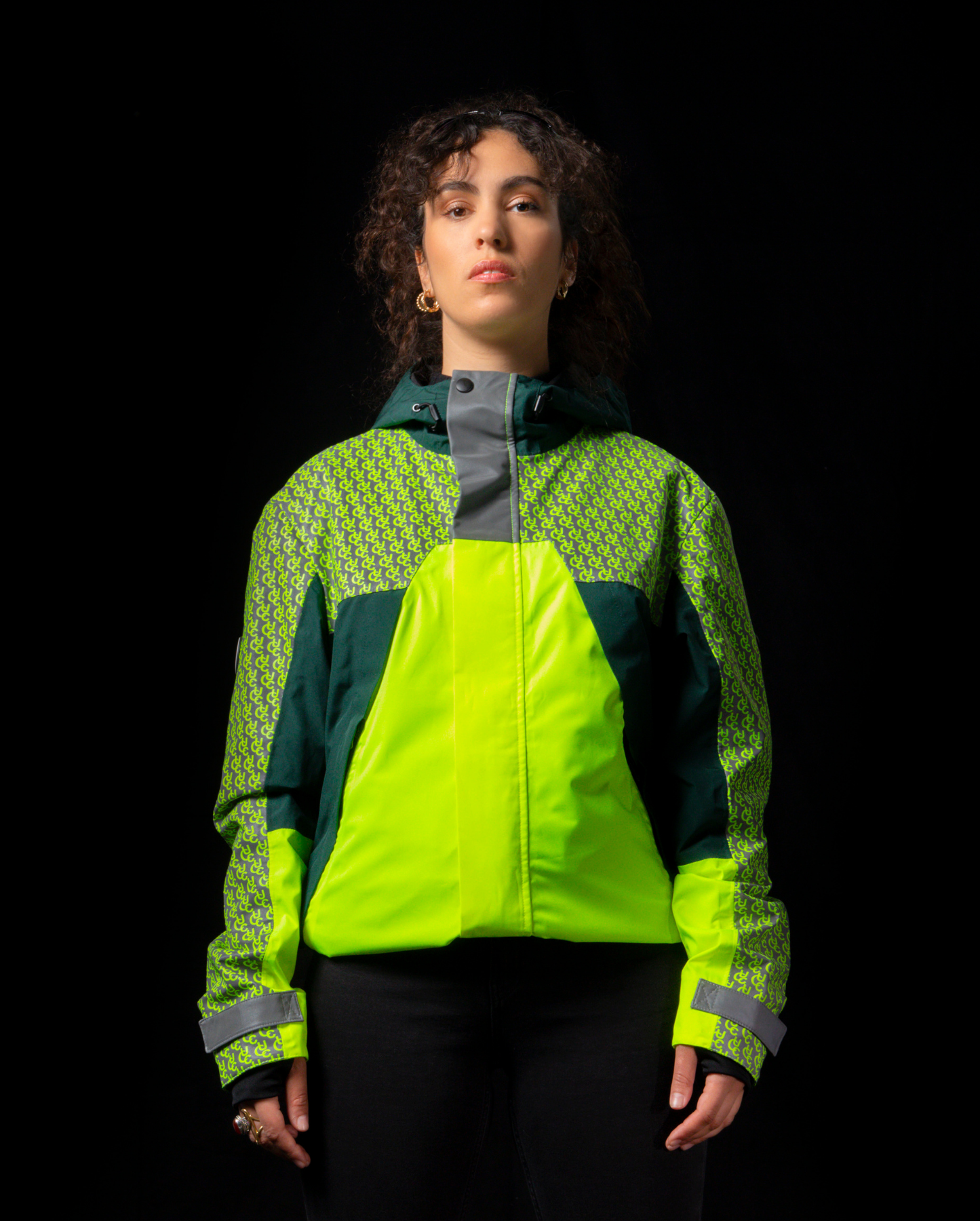 Fluorescent bike jacket outlet