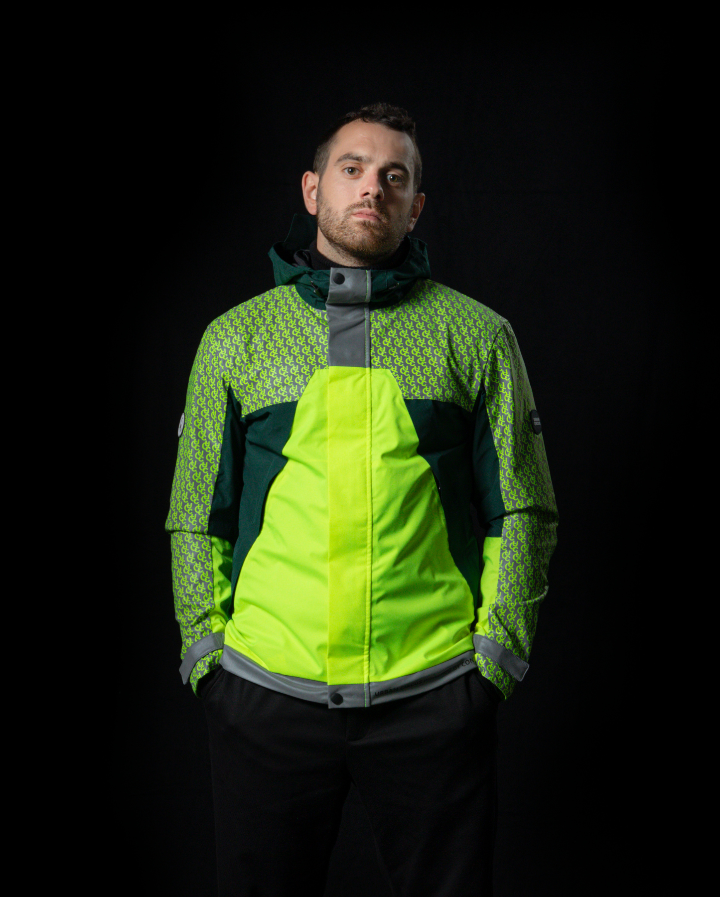 veste vélo réfléchissante et fluorescente