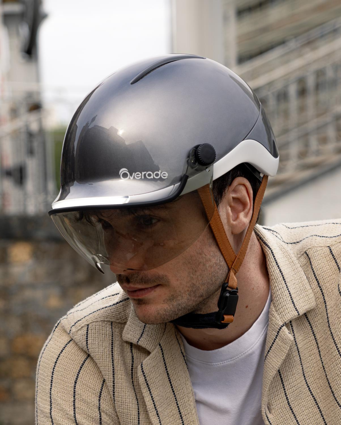 OVERADE LIFE LIGHT-UP BIKE HELMET