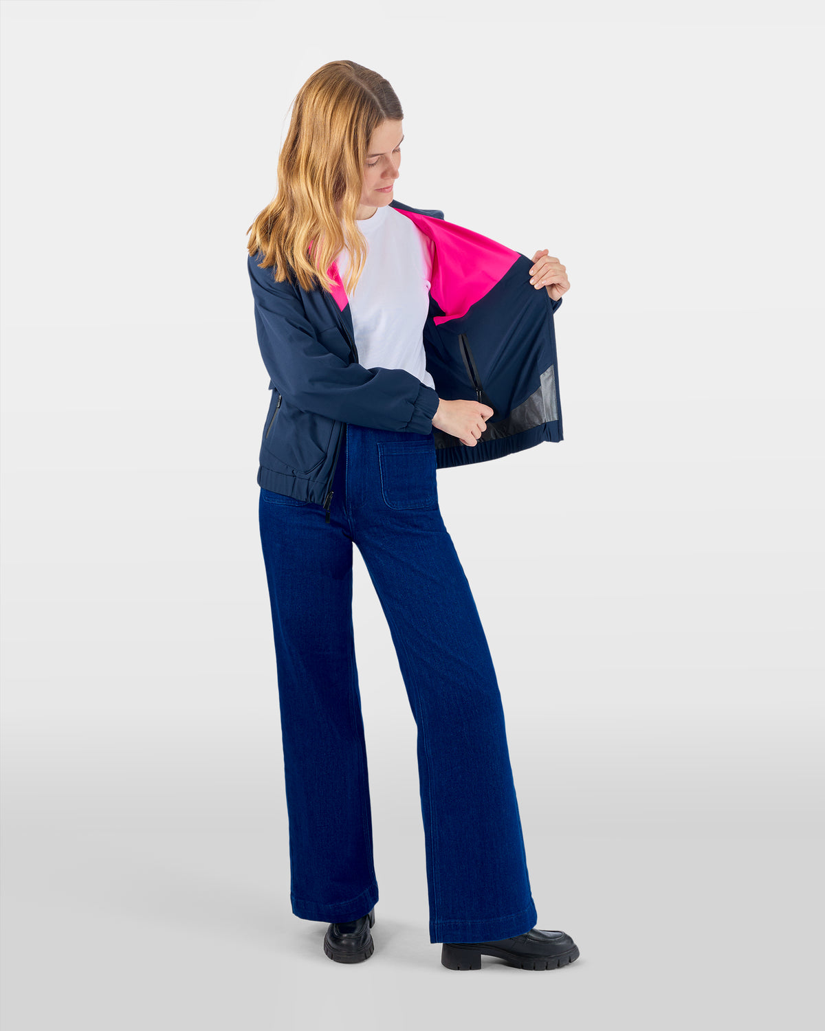 Wendbare wasserdichte Jacke Clasica