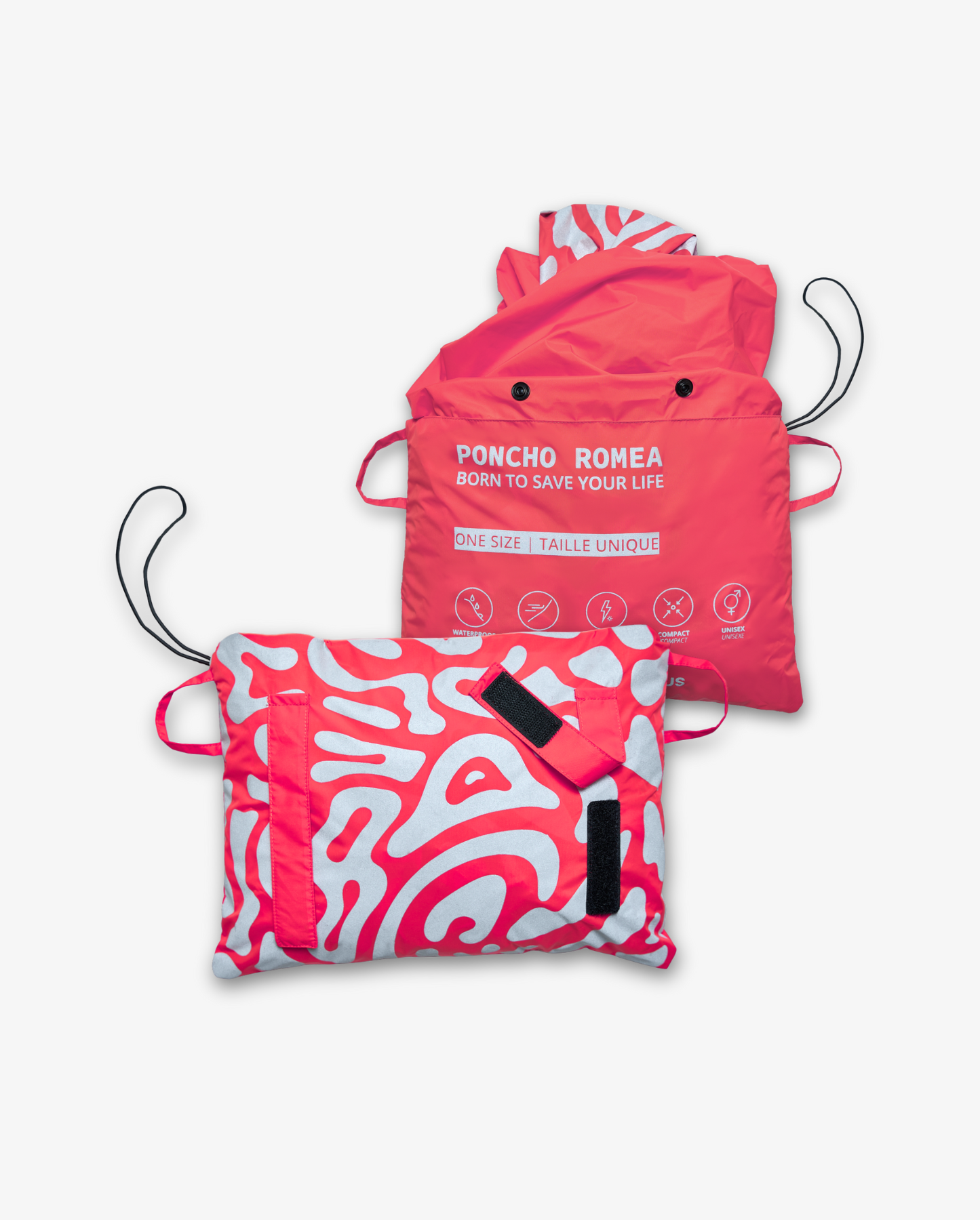 REFLECTERENDE REGENPONCHO ROMEA