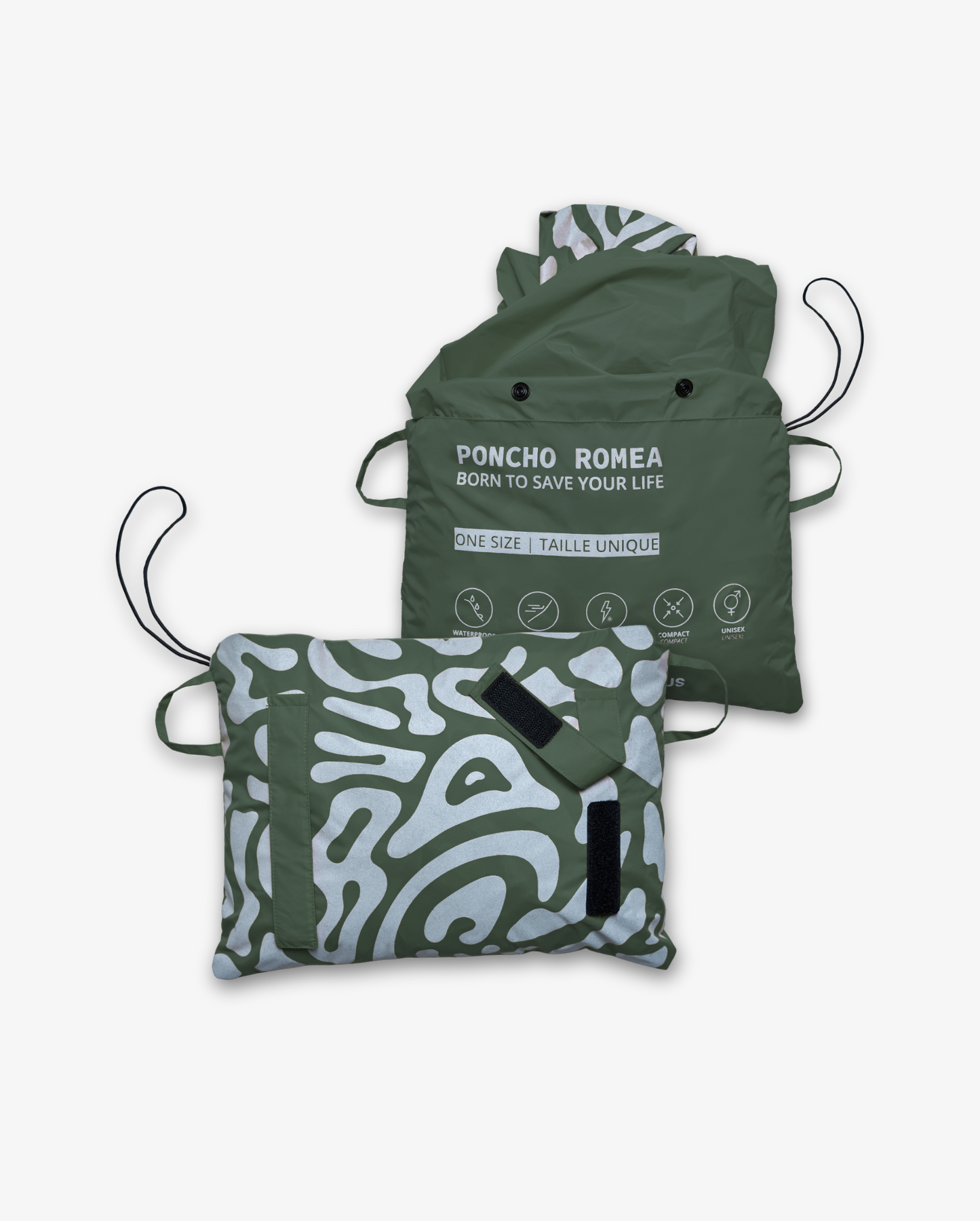 REFLECTERENDE REGENPONCHO ROMEA