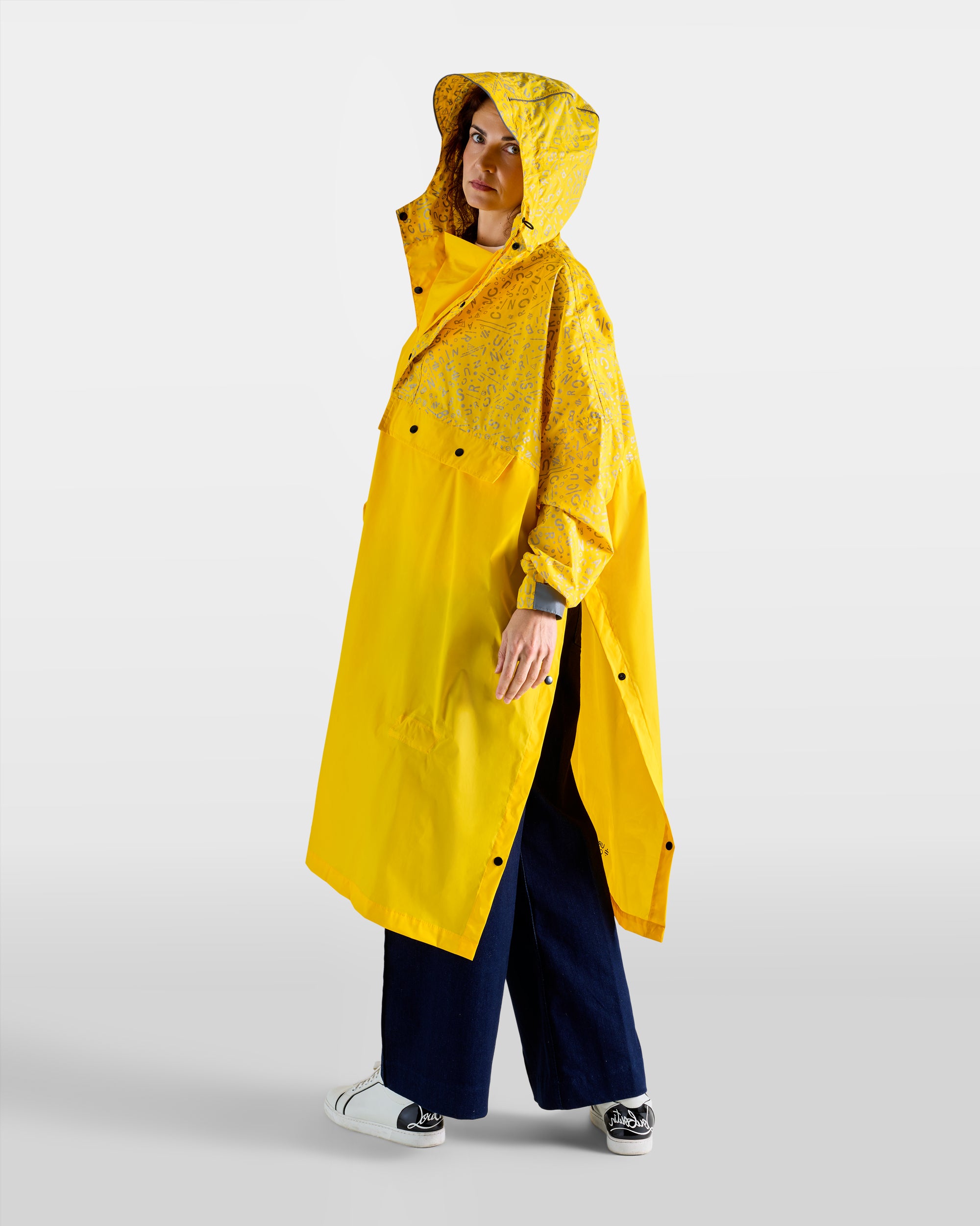 ROMEA REFLEKTIERENDER REGENPONCHO