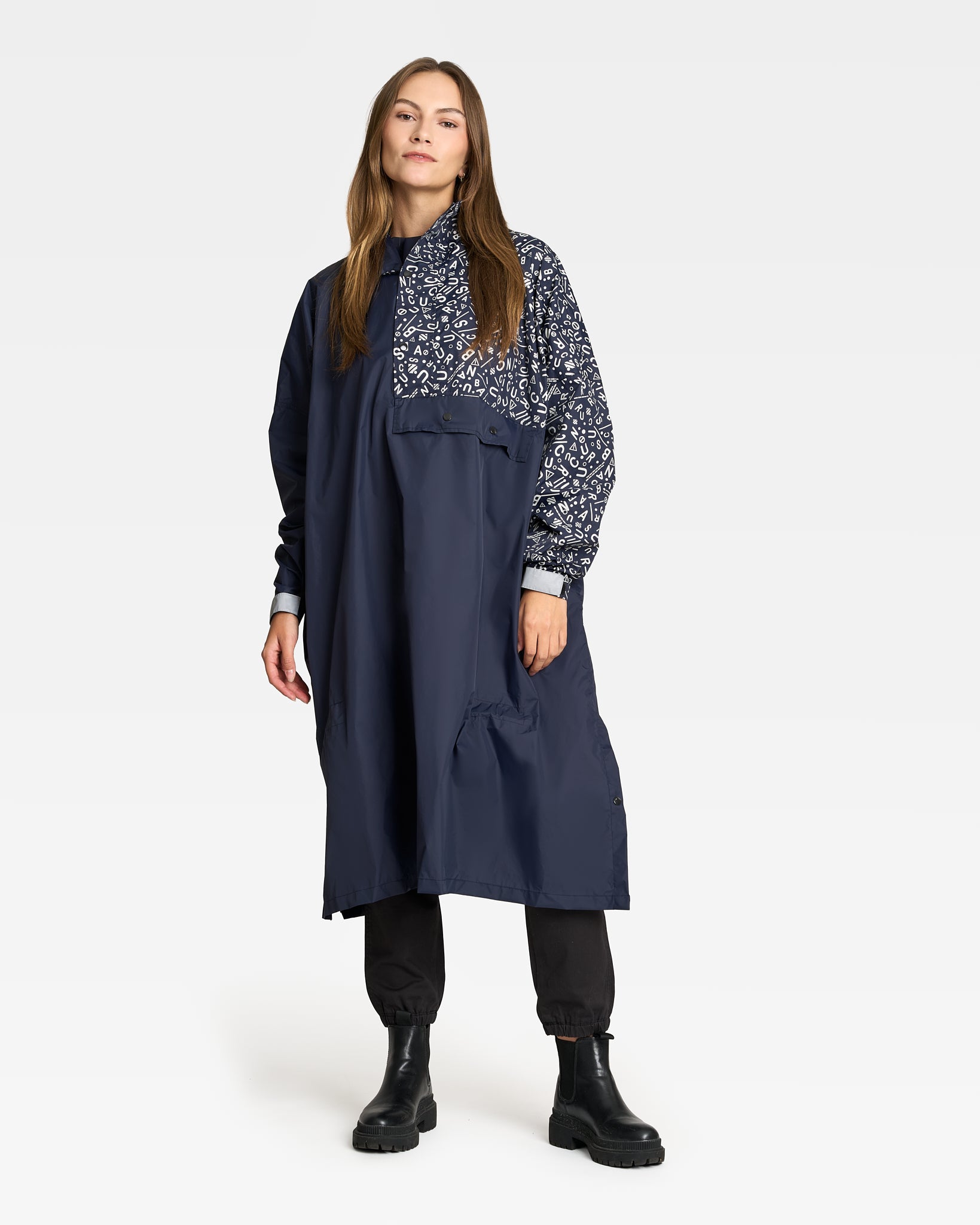 PONCHO DE PLUIE RÉFLÉCHISSANT ROMEA