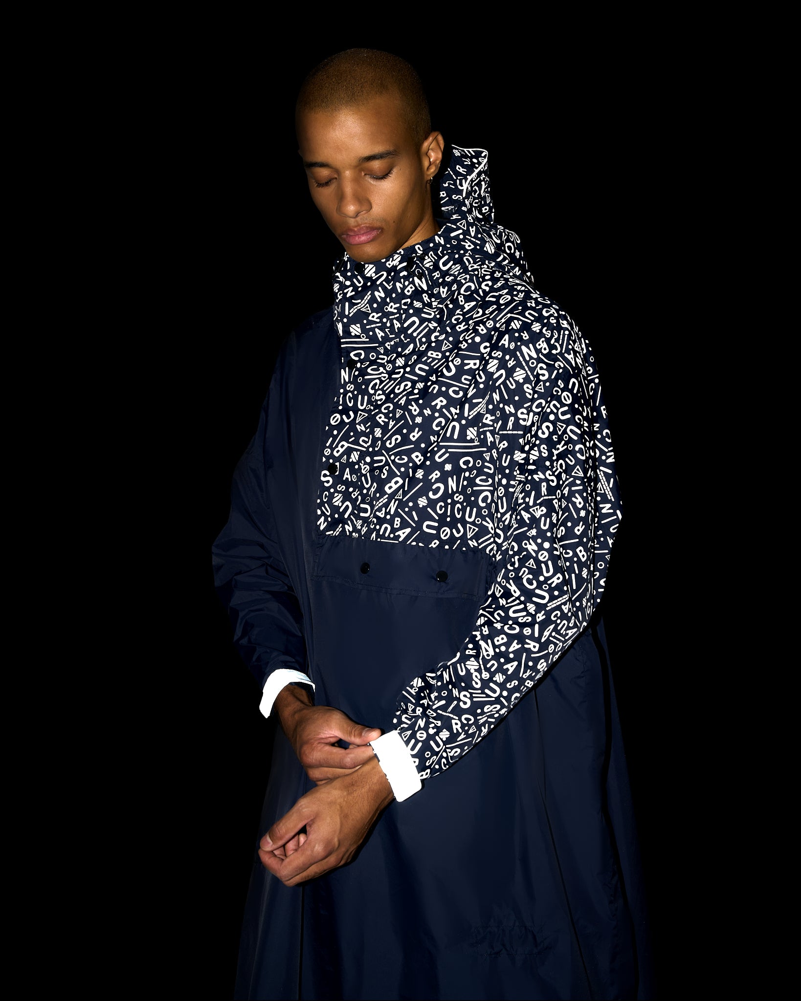 PONCHO DE PLUIE RÉFLÉCHISSANT ROMEA