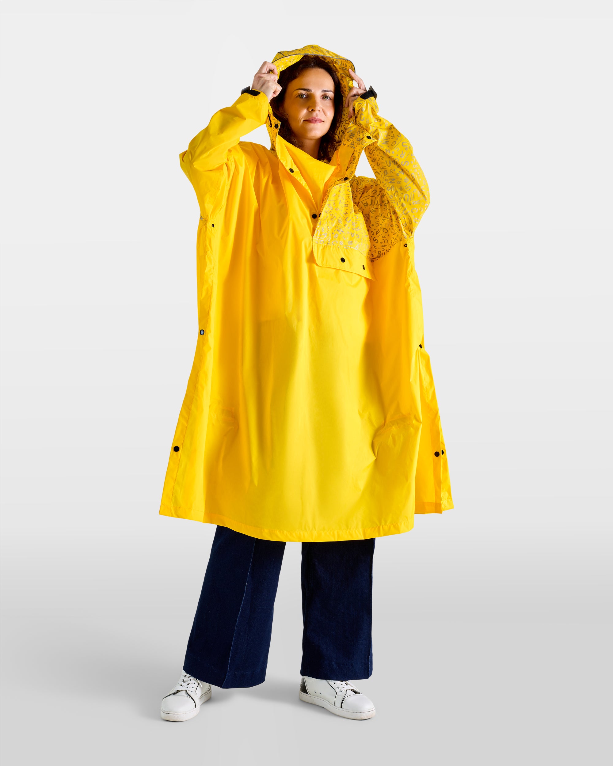 ROMEA REFLEKTIERENDER REGENPONCHO